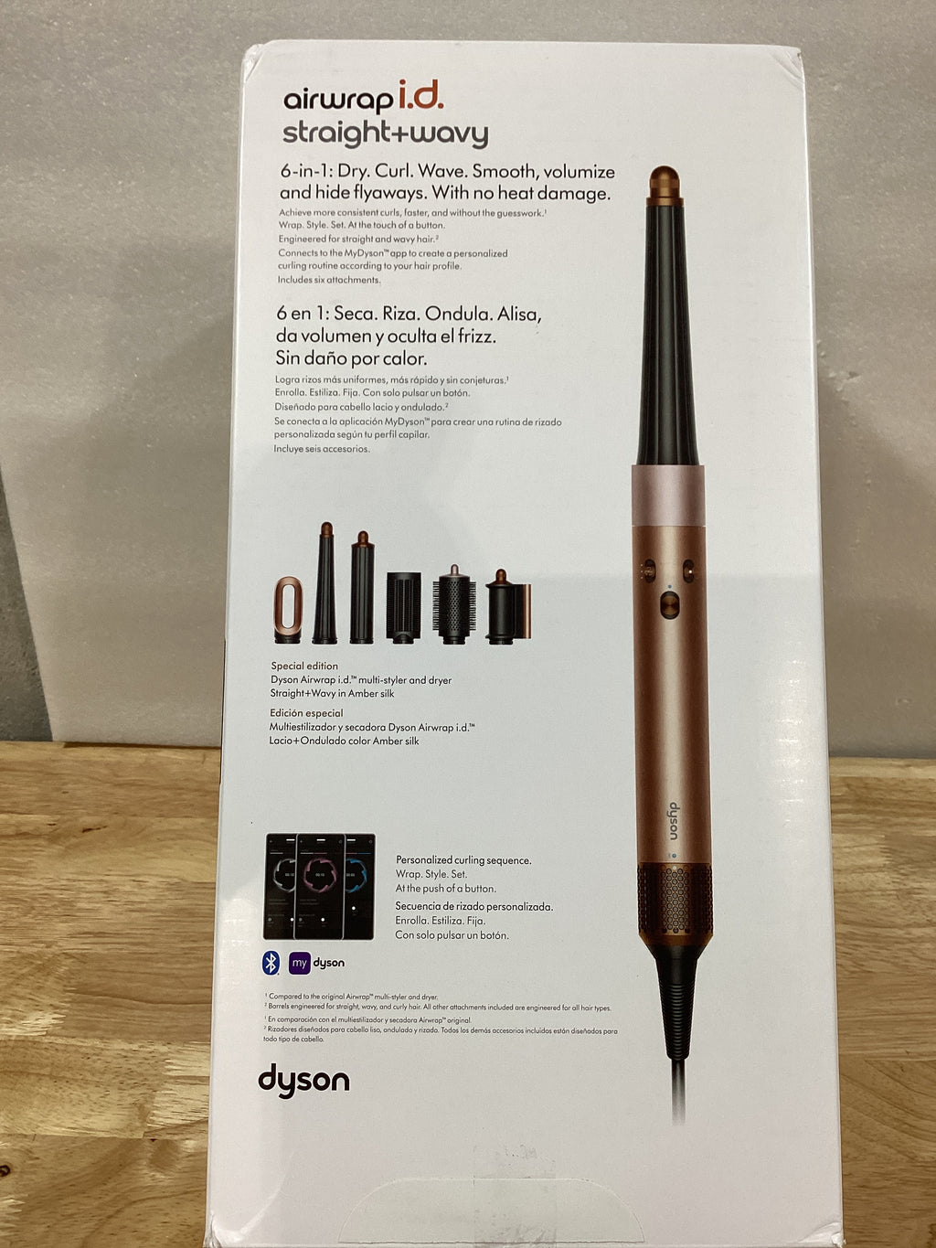 Dyson Airwrap i.d. Multi-Styler | Bluetooth | Sin Daño Térmico | 6 en 1
