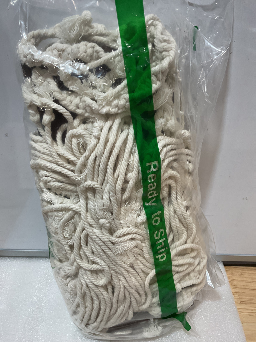 Repisa Flotante Macramé Boho ANROYE – Organizador de Pared Tejido a Mano