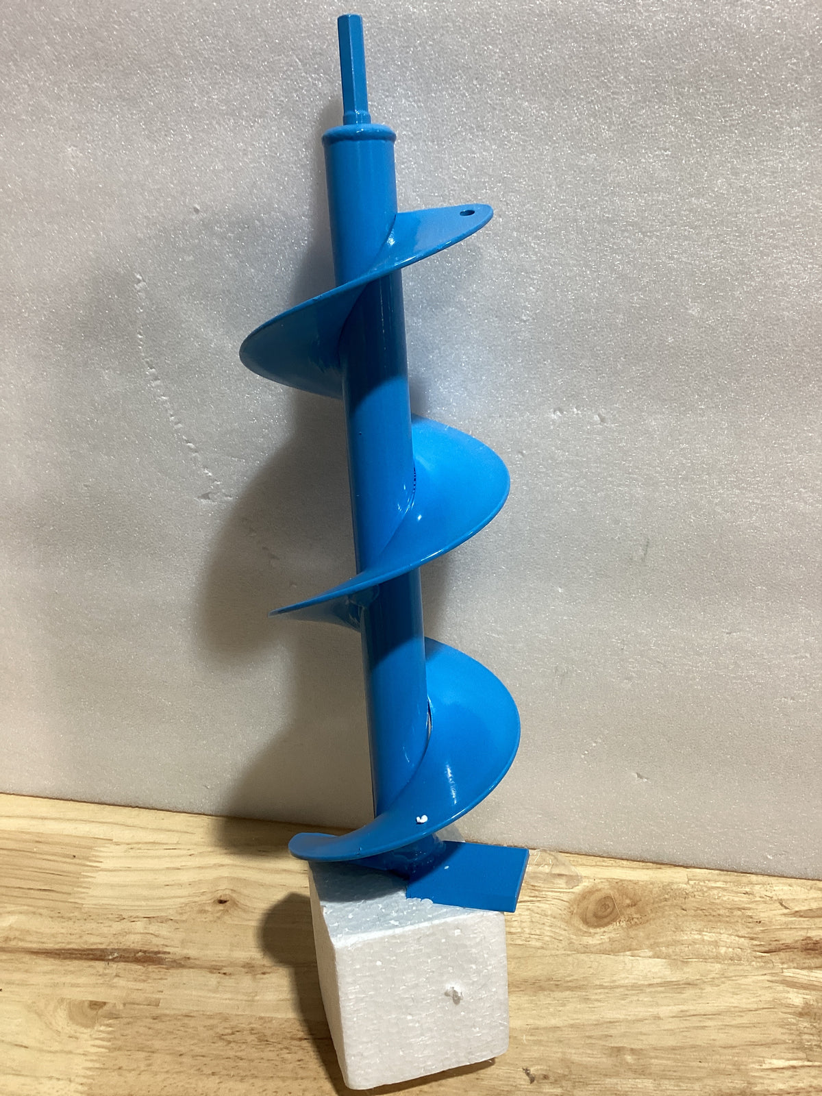 Broca Barreno Mejorada con Hojas Afiladas de Carburo de Tungsteno – Para Pesca en Hielo y Siembra de Plantas, Compatible con Taladro Hex 3/8"