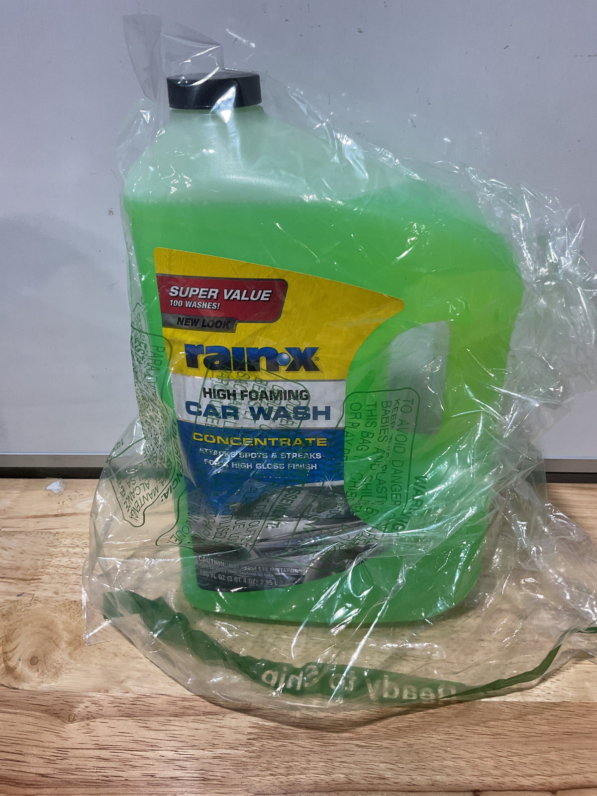 Shampoo para Auto Rain-X Espuma Alta Concentrado – 100 fl oz (620191)