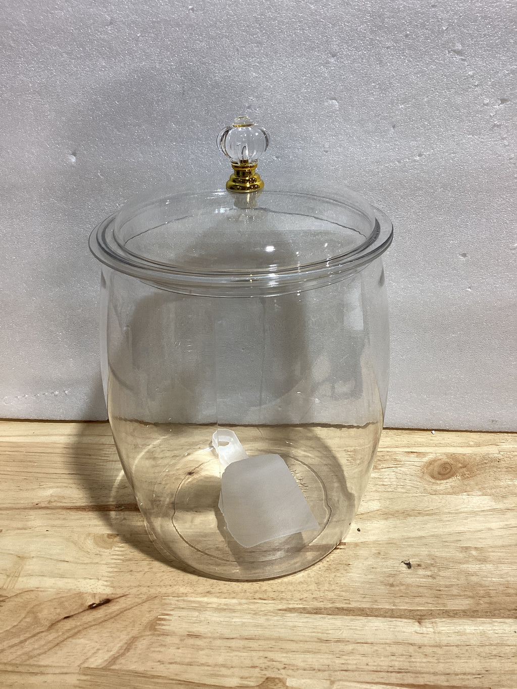 Cabilock Bidón De Plástico Transparente Con Cierre Hermético 2.2l Para Almacenamiento Alimentos En Cocina, Adecuado Para Snacks, Café y Secos