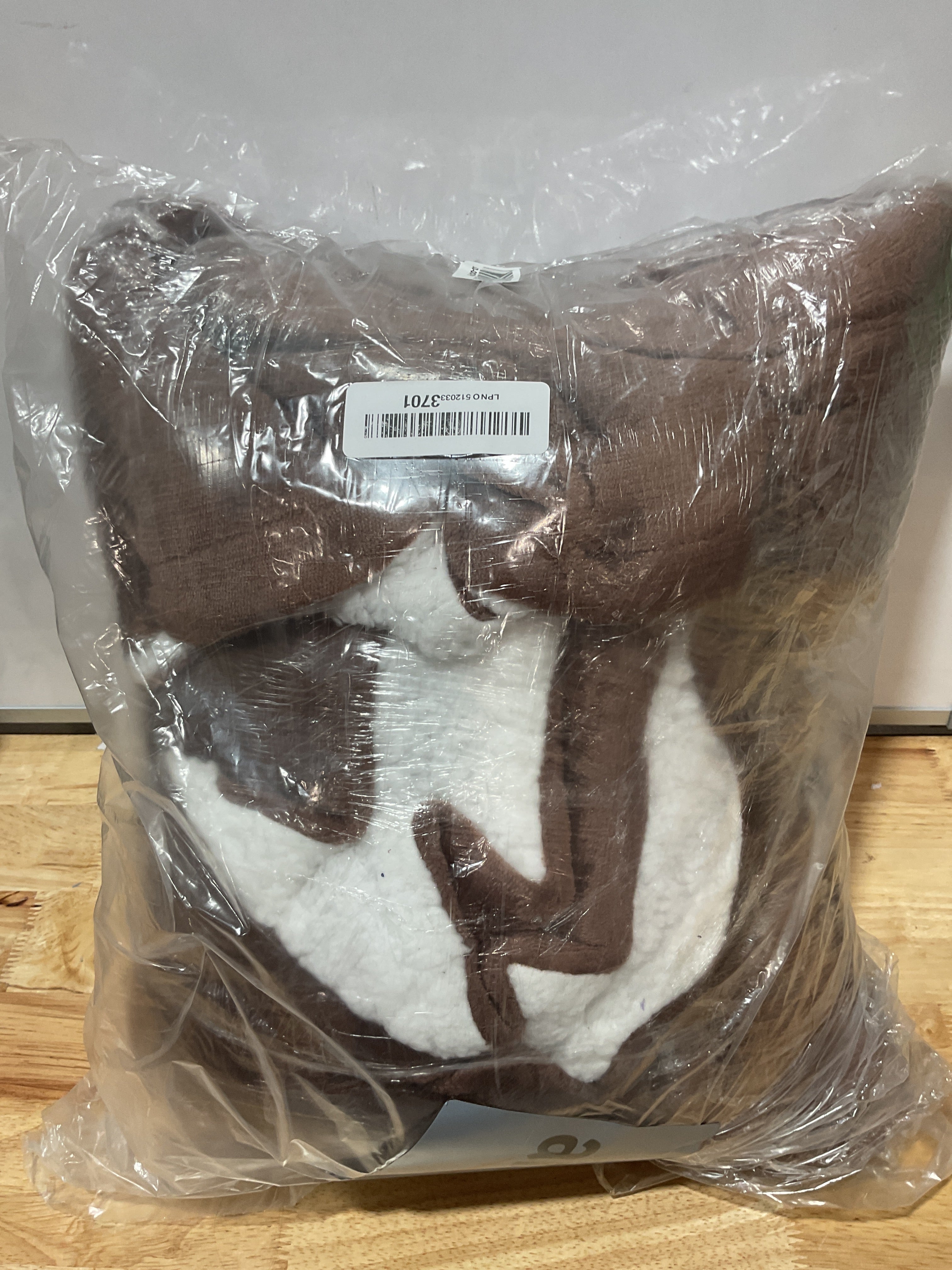 Hoodie Manta Yescool Oversized con Capucha, Bolsillos y Mangas | Sherpa Flannel Café