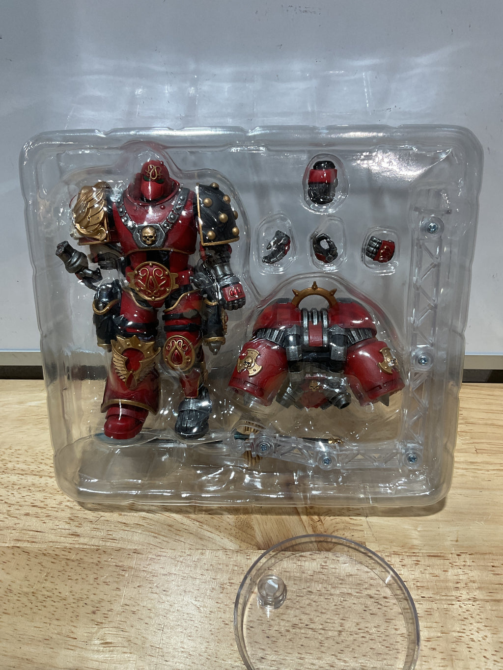 JOYTOY Figuras de acción 1/18 – Warhammer The Horus Herejy Blood Angels Dominion Zephon – 5 pulgadas, modelo coleccionable altamente posable a partir de 15 años