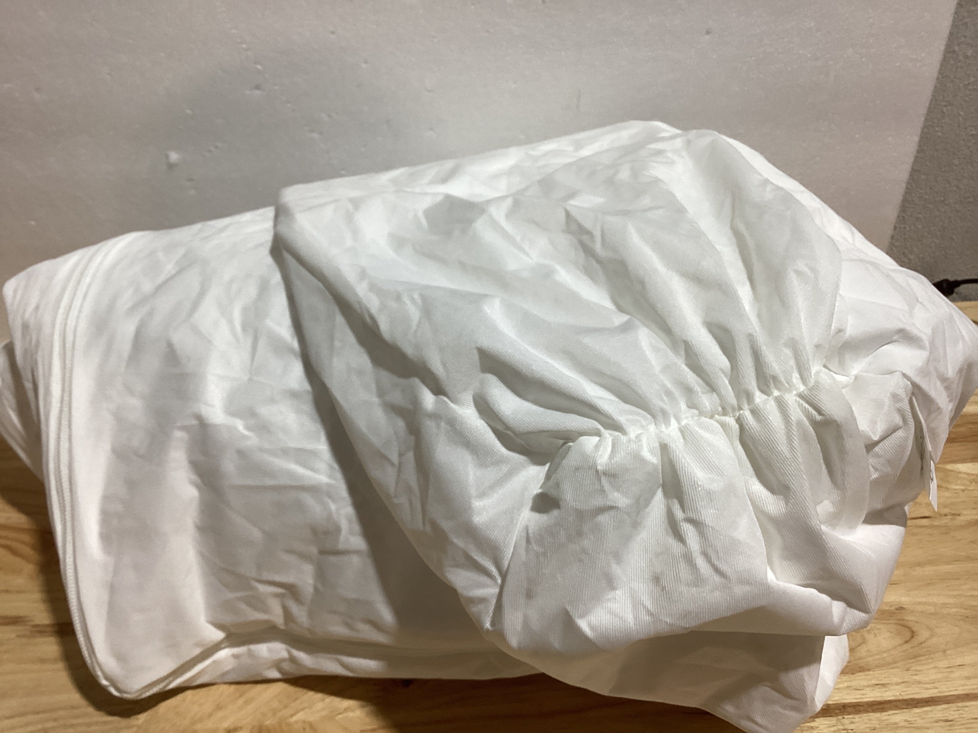 Funda de colchón impermeable con cremallera, transpirable, sin ruido, lavable a máquina, con cremallera, se adapta a colchón