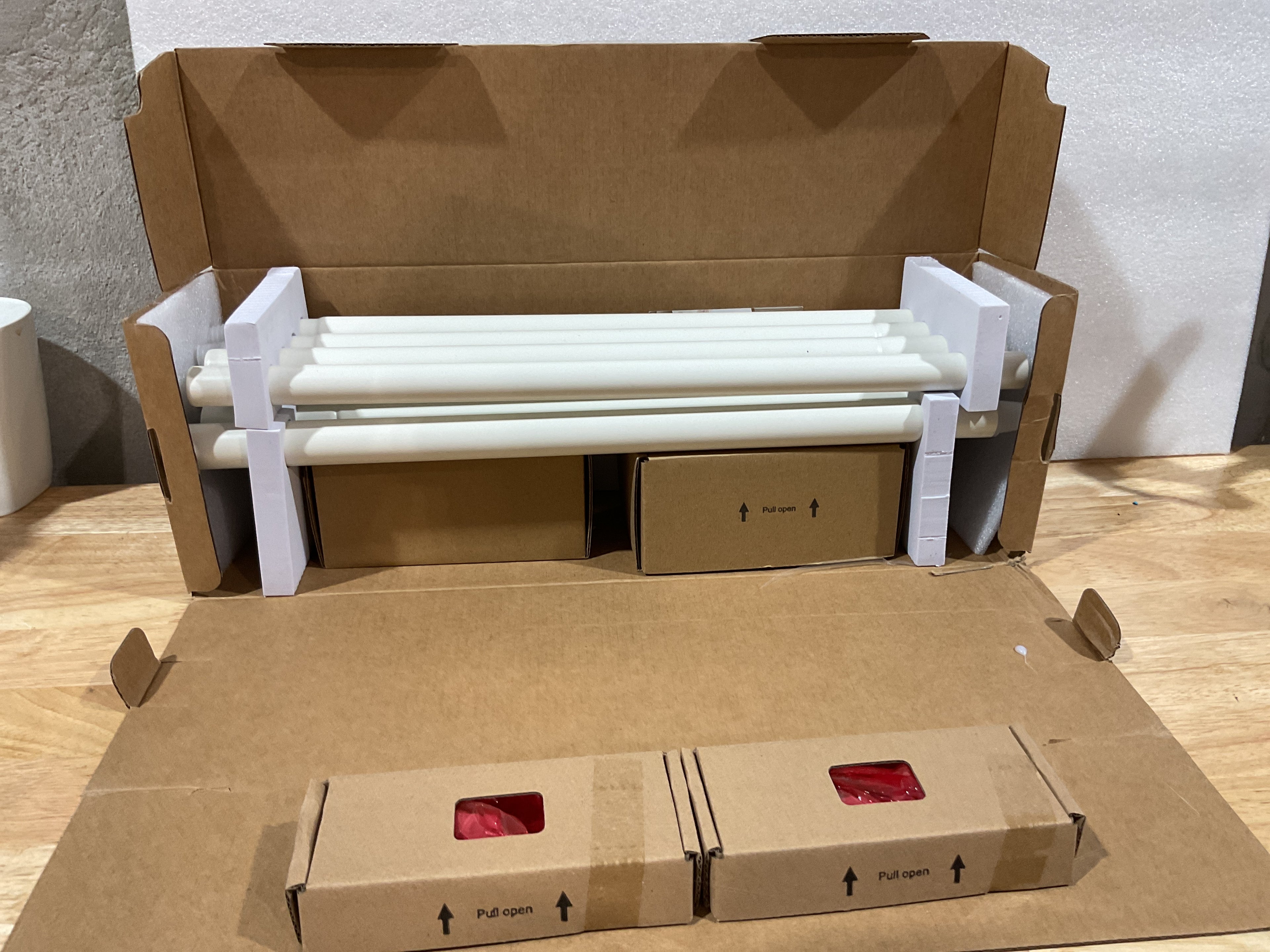 Pack de 2 Barras para Cortinas USFOOK 32–58 Pulgadas – Resistentes, Telescópicas y Elegantes