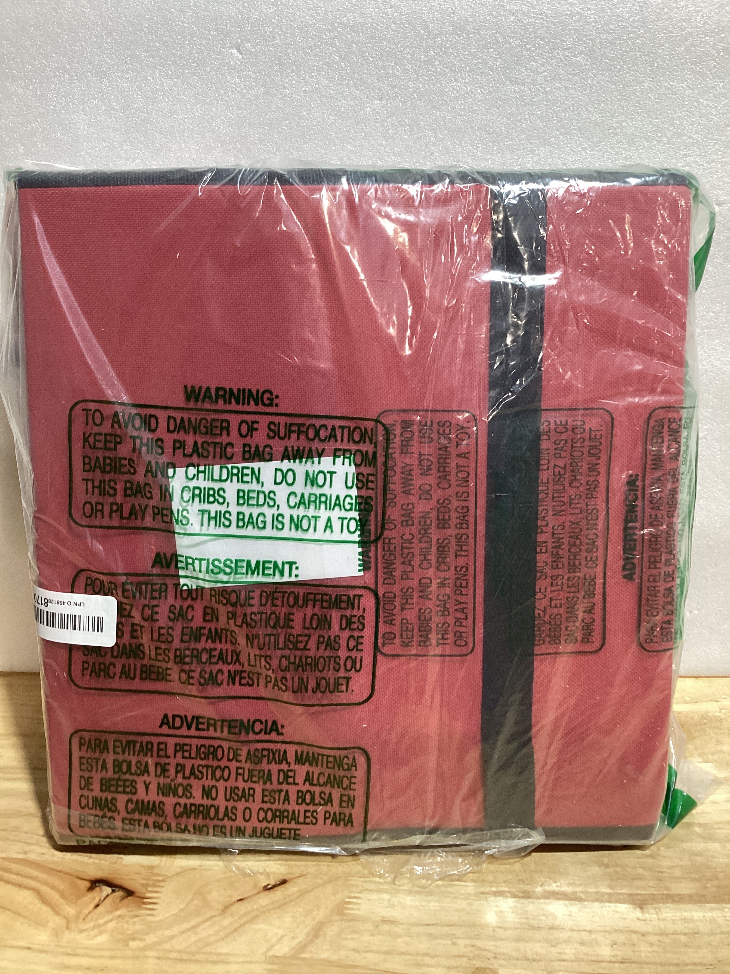 Caja Organizadora de Esferas Navideñas Keten — 128 Esferas 3", 8 Bandejas, 48 Divisores, Oxford 600D, Rojo