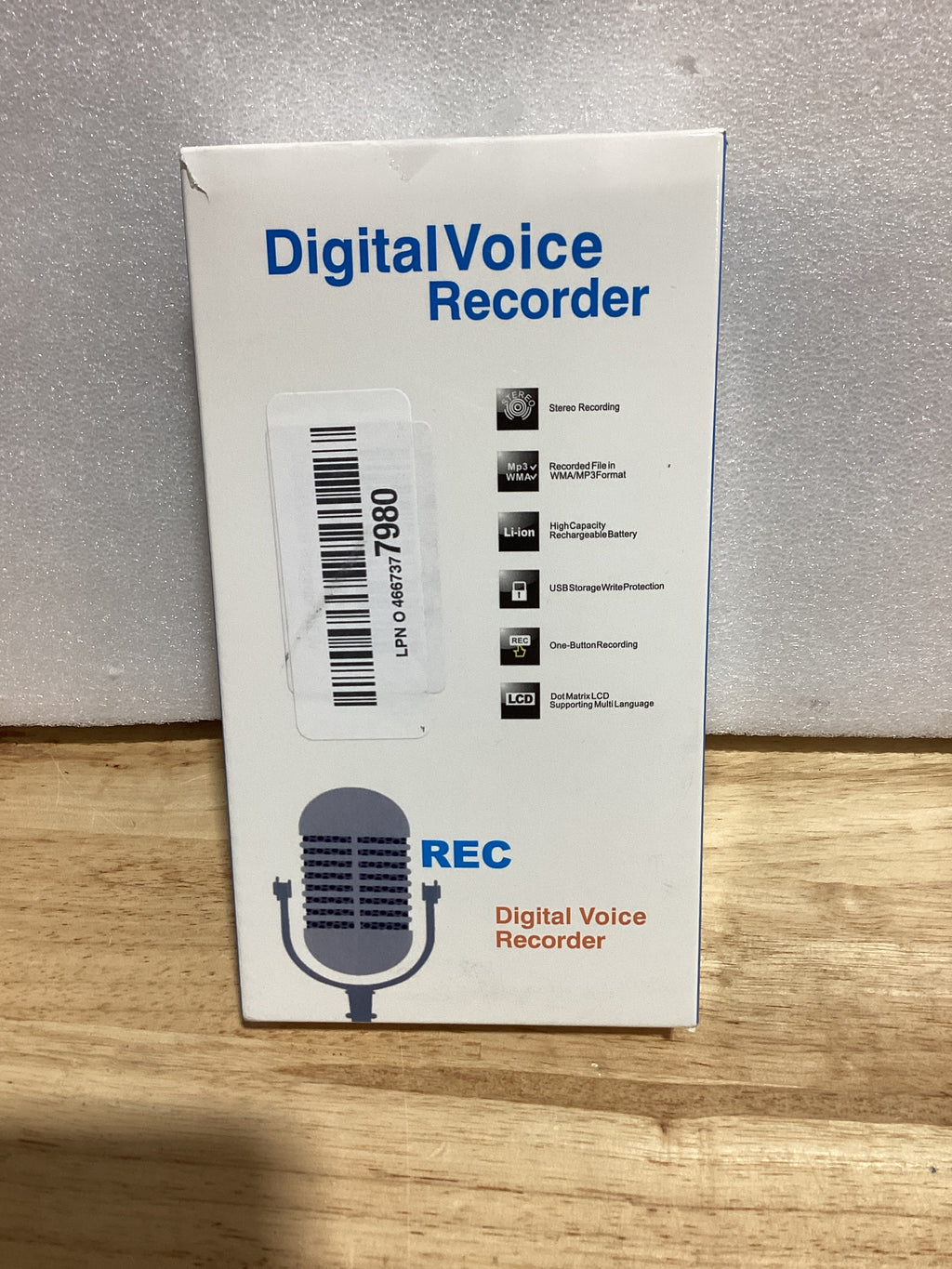⚠️ No Incluye Tarjeta SD | Grabadora de Voz Digital 72GB | 25H de Batería | Activación por Voz | Reducción de Ruido IA | Para Clases, Reuniones y Entrevistas