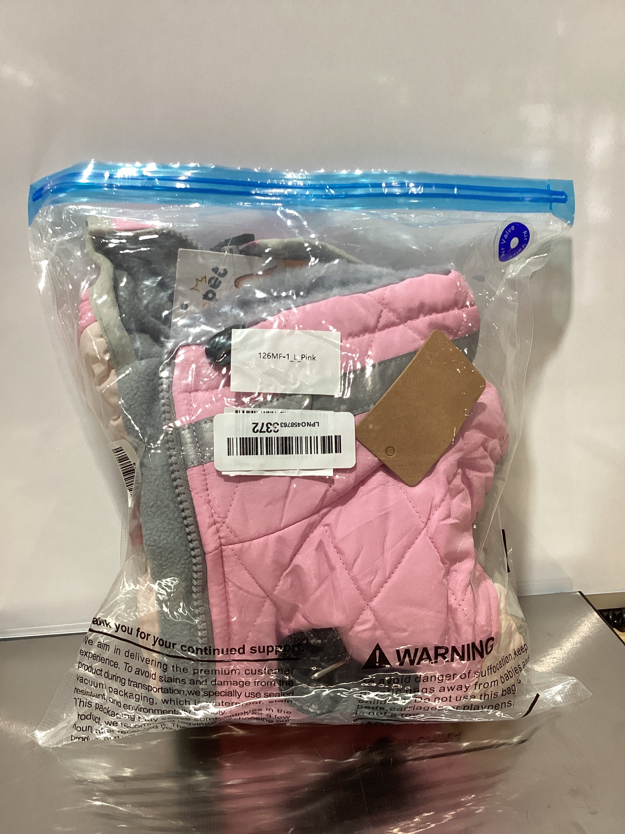 Lelepet Dog Coat Warm Dog Winter Coat Waterproof Dogs Jacket with Harness Built in Reflective Pet Fleece Vest Zip-Up Cold Weather Coats for Large Dogs Turtleneck & Windproof Coats Boston Terrier Pink