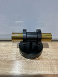 Apliques de Pared Inalámbricos Negro Dorado – Set x2 con Control Remoto, Timer y Regulación 3000K
