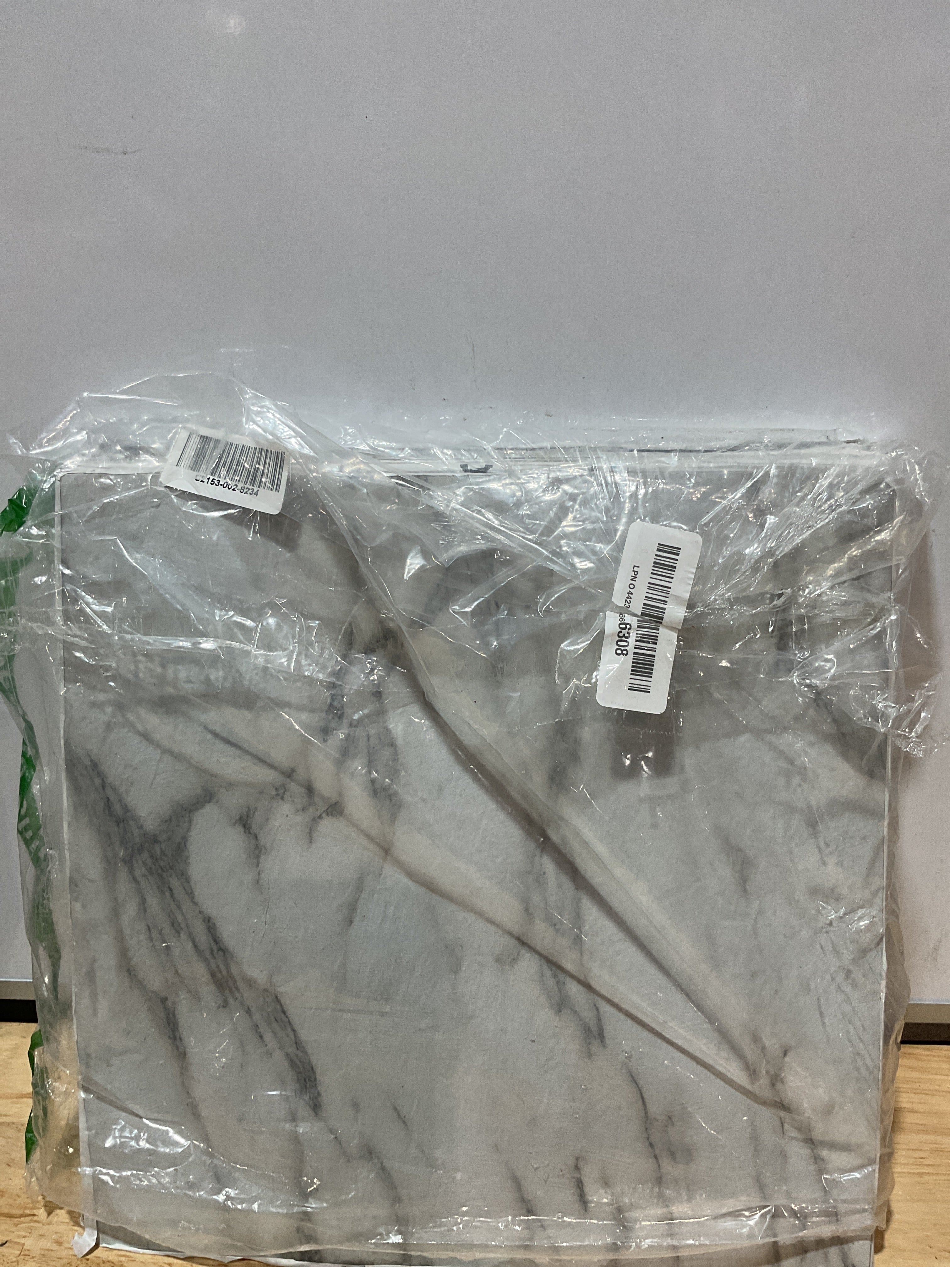 20 piezas de paneles de pared de mármol con adhesivo impermeable de PVC para ducha, azulejos para salpicaduras de baño, adhesivo para pared para dormitorio, cocina 30 cm x 30 cm