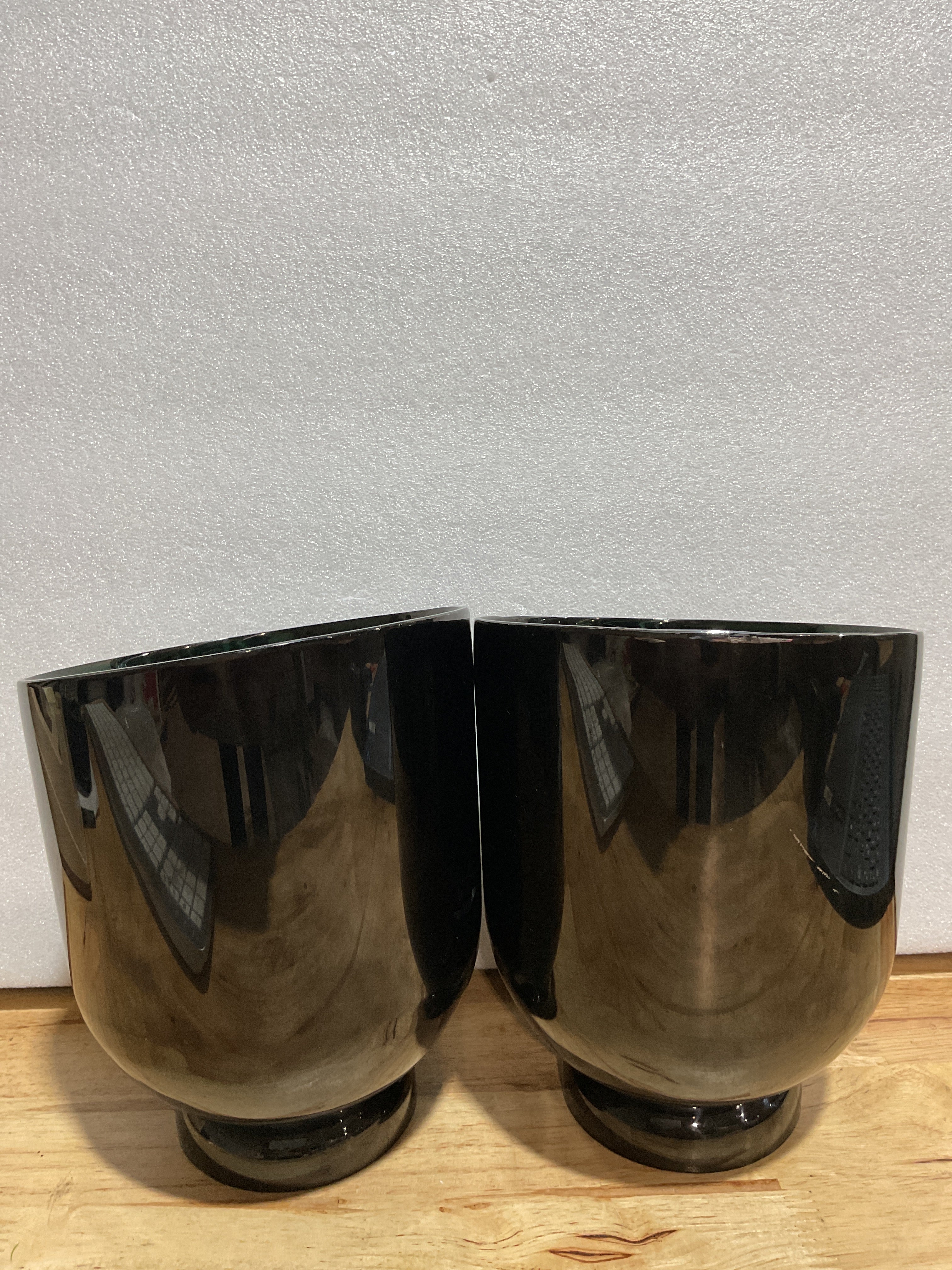 Puntas de Escape Negro Cromo en Acero Inoxidable — Par para Dodge Charger y Durango 2015-2024 (5.7L, 6.4L, 6.2L)