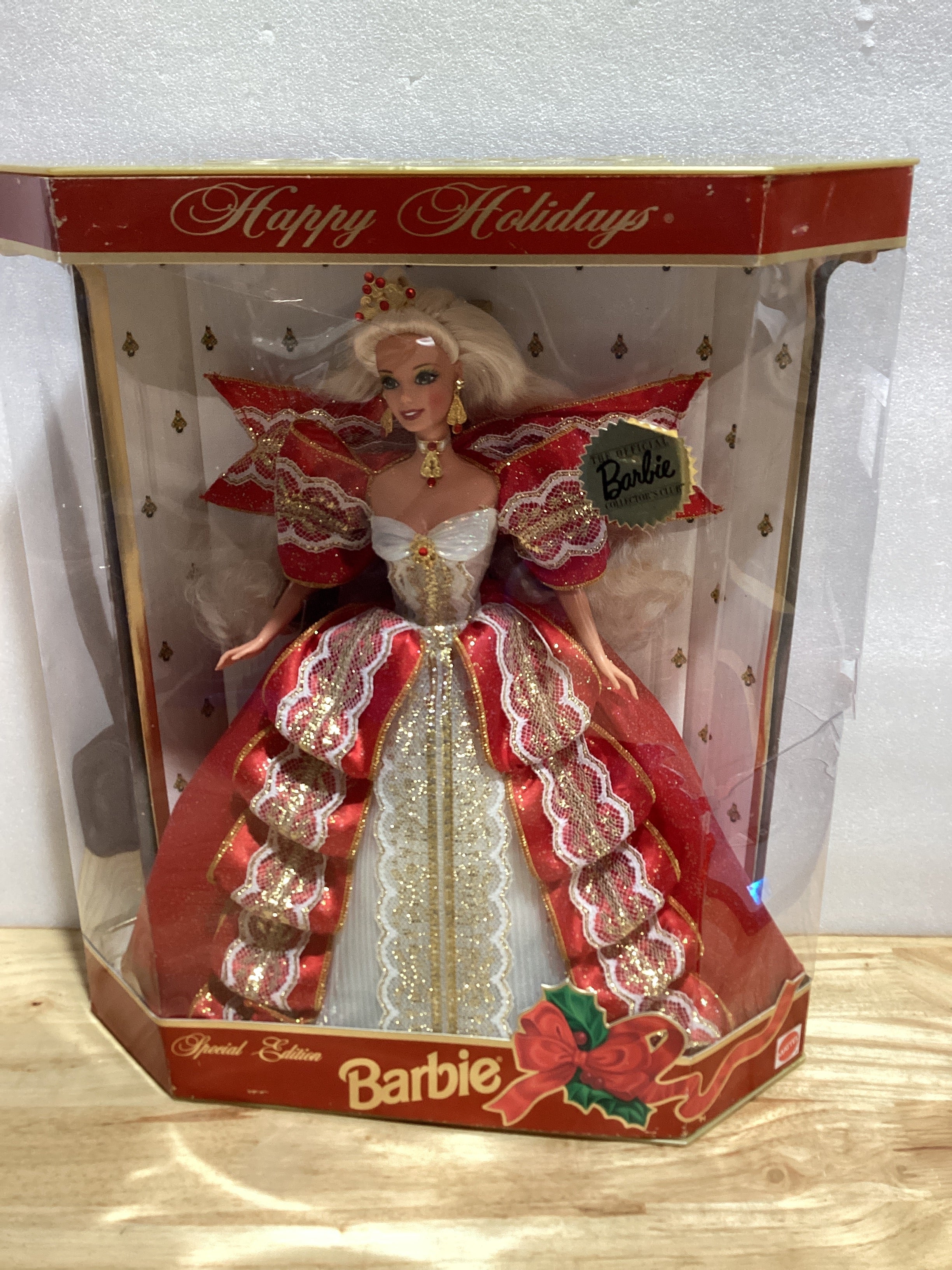 Barbie Happy Holidays 1997 – Edición Especial Coleccionable, Rubia