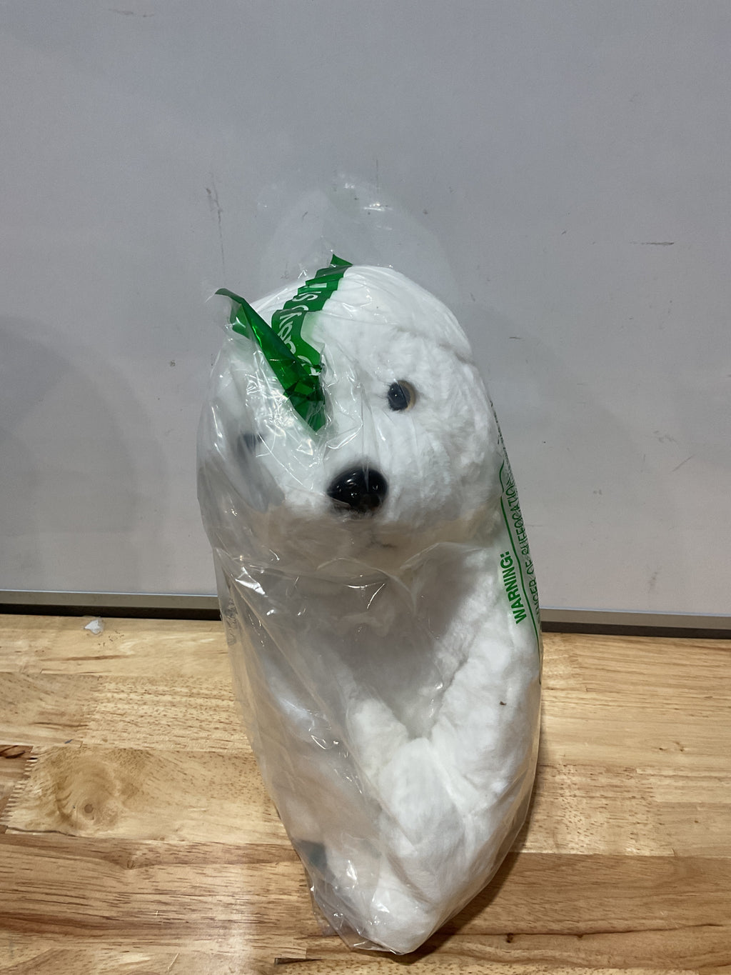 Set de Peluches Lobo Blanco – Mamá y 4 Bebés | 5 Piezas