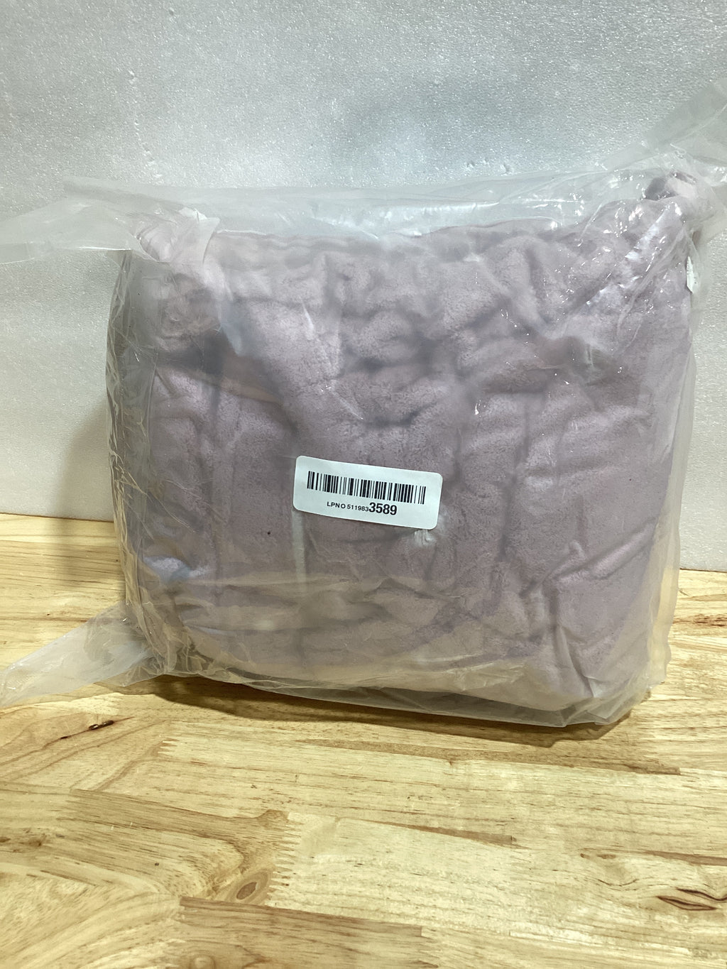 Toalla Bata de Baño GOSCHE Talla Extra Grande – Set con Toalla para Cabello, Tallas XXL a XXXXL, Estilo Spa, Color Morado