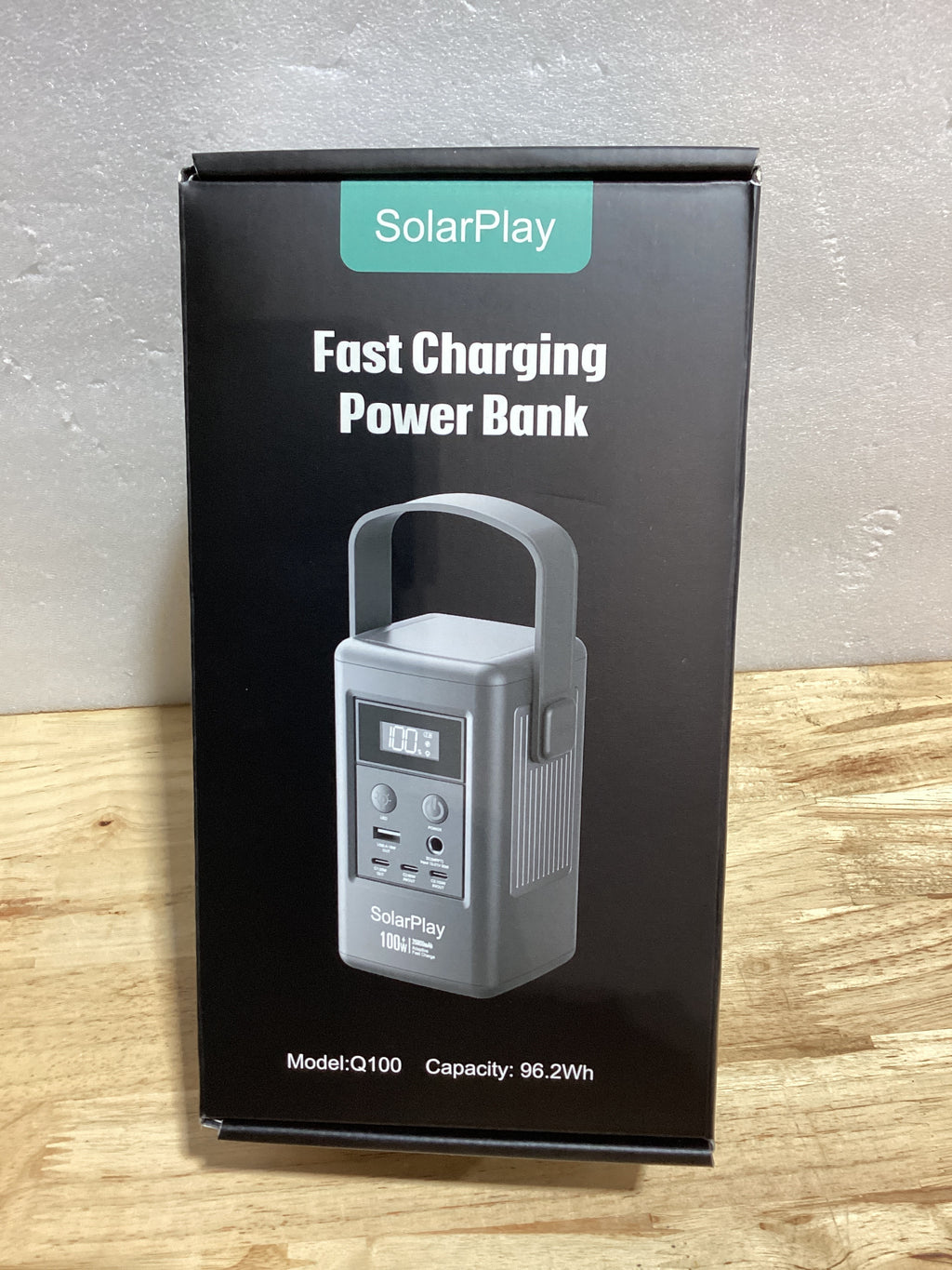 Estación de Energía Portátil SolarPlay Q100 – 100W / 92.5Wh