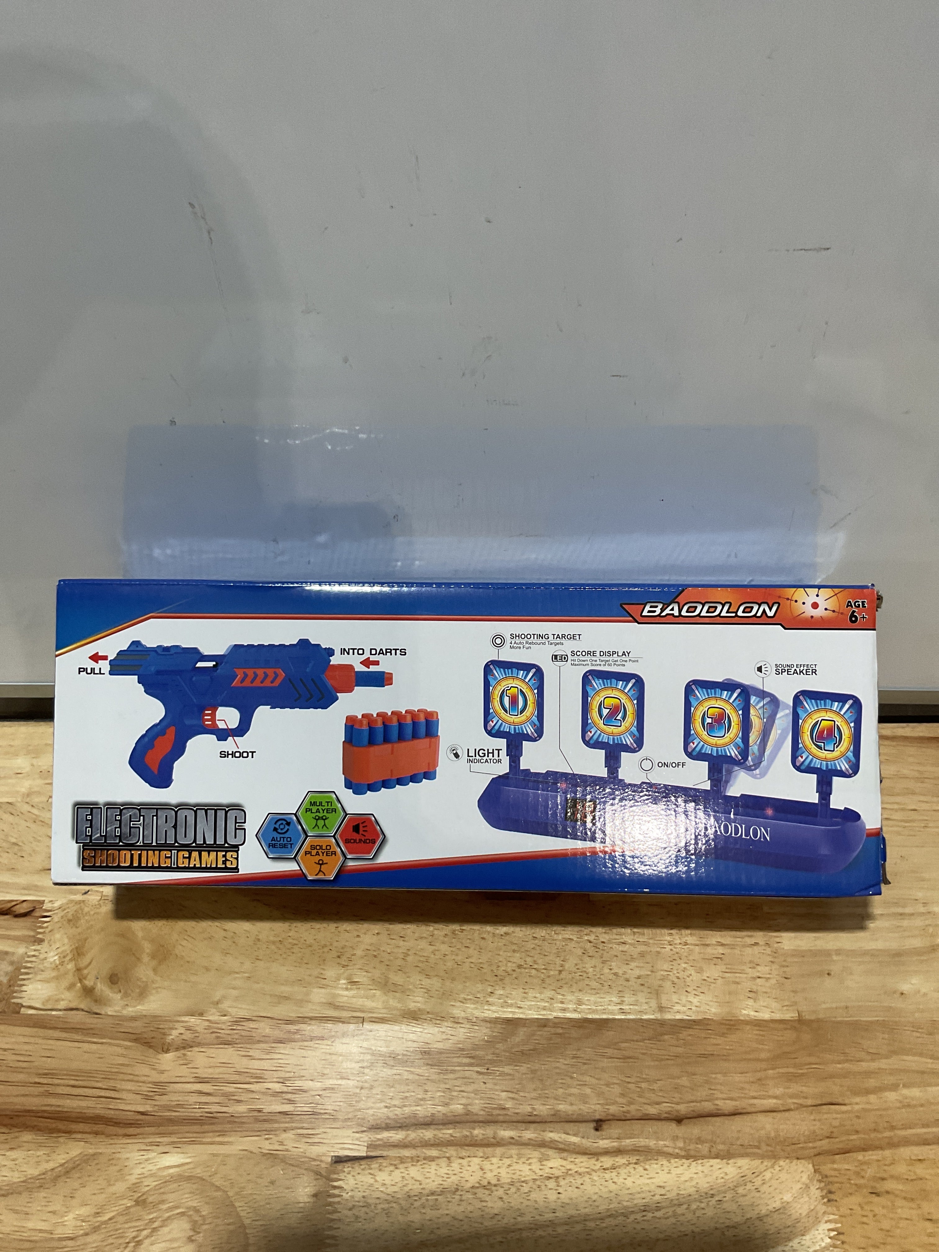 Diana Digital Electrónica BAODLON con Pistola de Dardos de Espuma para Niños