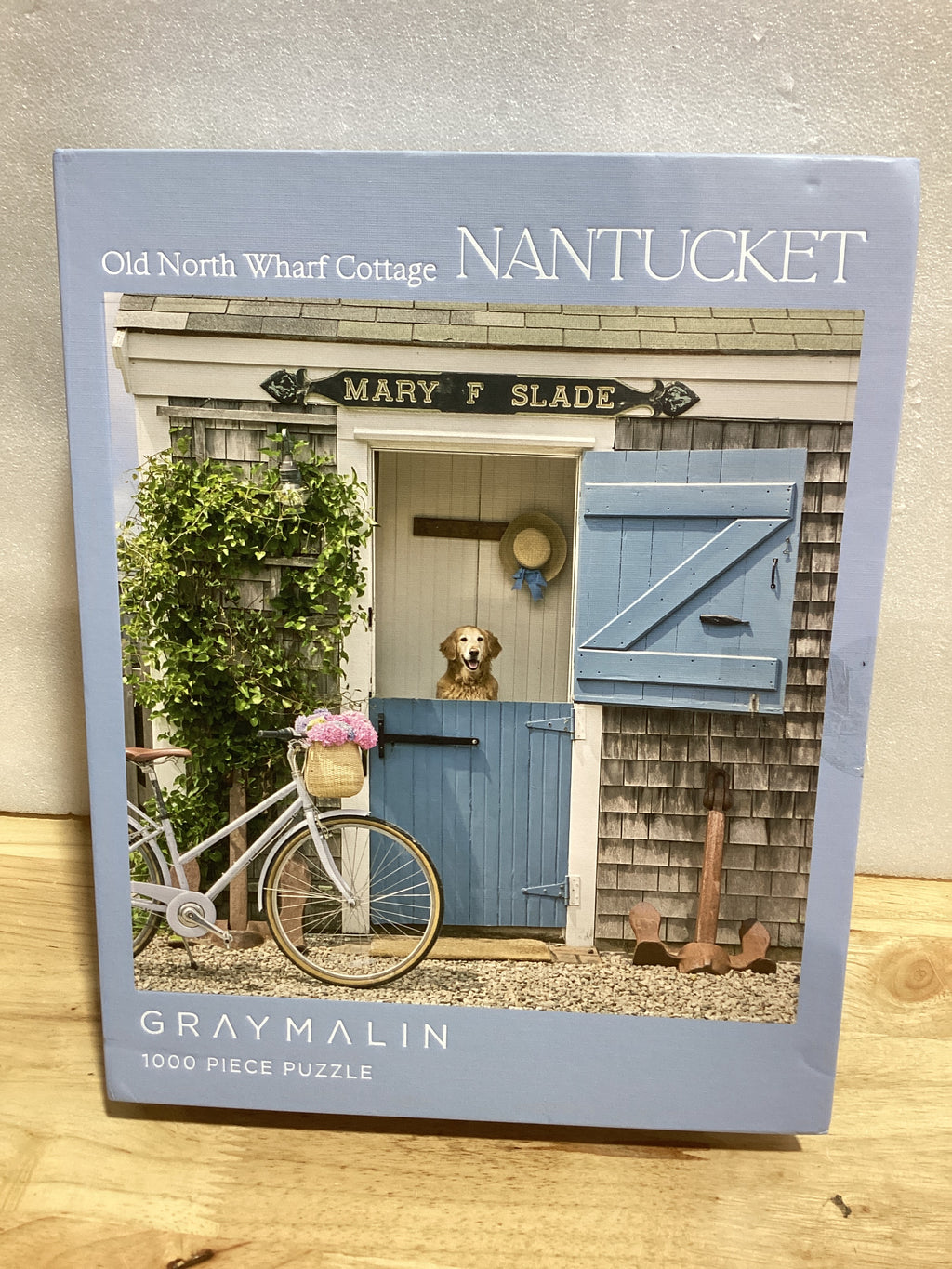 Galison Gray Malin Nantucket - Rompecabezas de libro de 1000 piezas con fotografía de Nantucket de ensueño empaquetado en caja magnética de tamaño libro de recuerdo