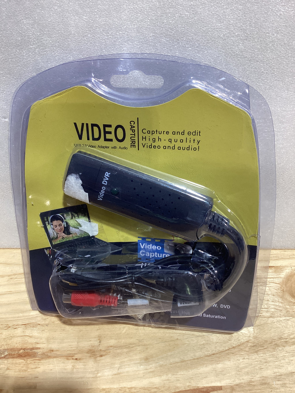 Conversor VHS a DVD con USB 2.0 para Win 2000/Win XP/Win Vista/Win 7/Win 8
