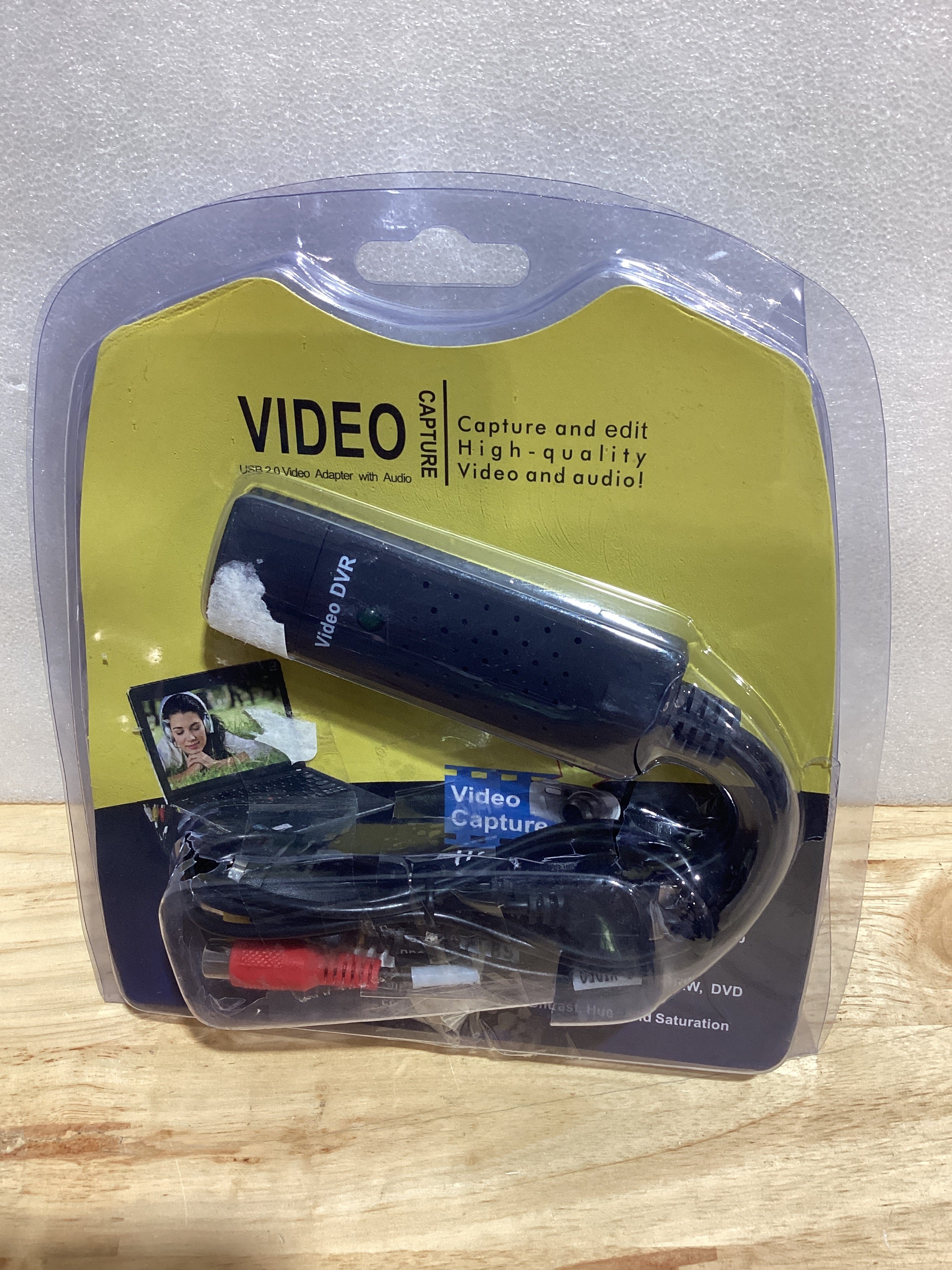 Conversor VHS a DVD con USB 2.0 para Win 2000/Win XP/Win Vista/Win 7/Win 8