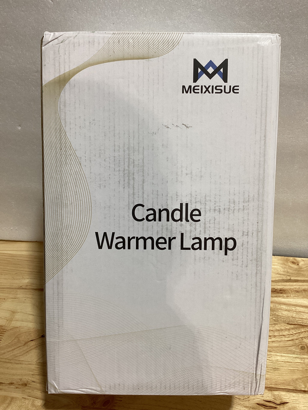 Lámpara Calentadora de Velas MEIXISUE Dorada con Timer y Dimmer – 2 Bombillas | Decoración Hogar