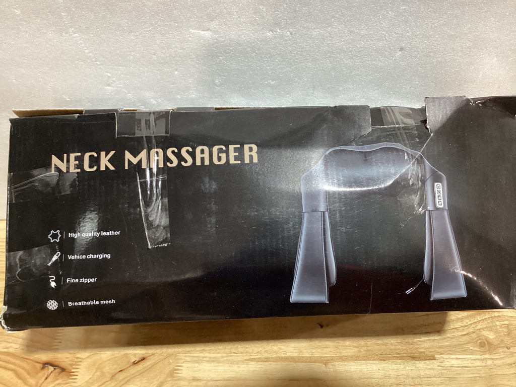 Masajeador de Cuello y Espalda AERLANG Shiatsu — Almohada con Calor, Amasado Profundo para Hogar, Oficina y Auto