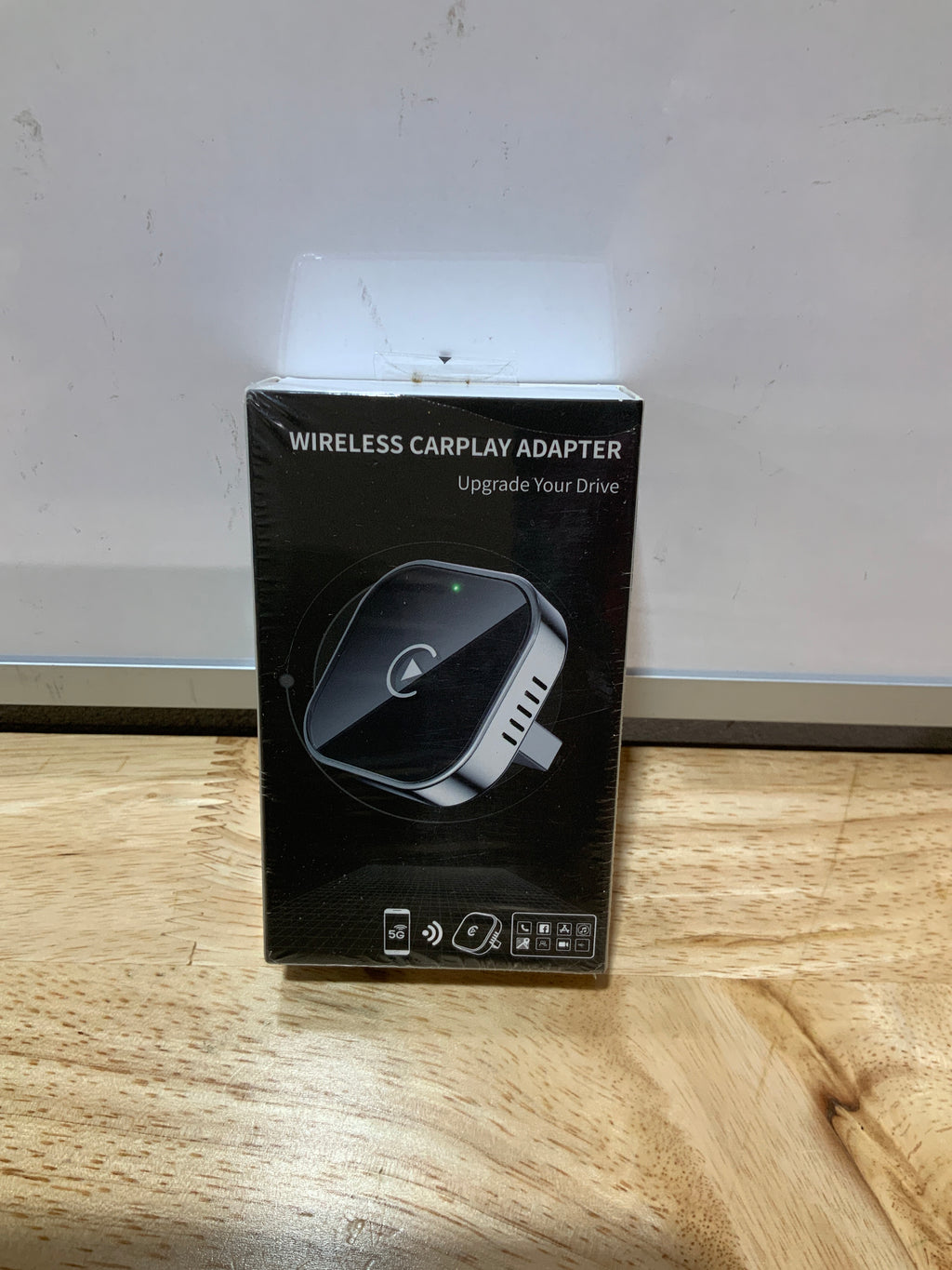 Teeran Wireless CarPlay Adapter 2025 Upgrade Wired CarPlay to Wireless, Mini Cube Design for Cars with Built-in Wired Apple CarPlay Plug and Play Easy Use Fast Stable Connection Car Play for iPhone
