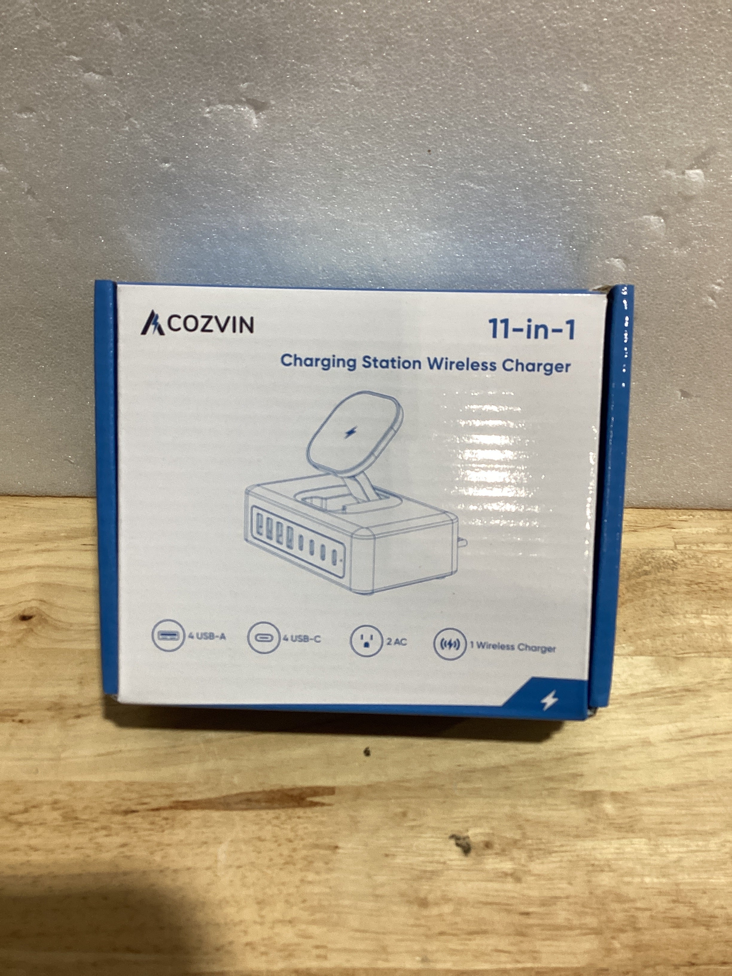 Acozvin Charging Station 11 en 1 – Estación de Carga Inalámbrica Múltiple