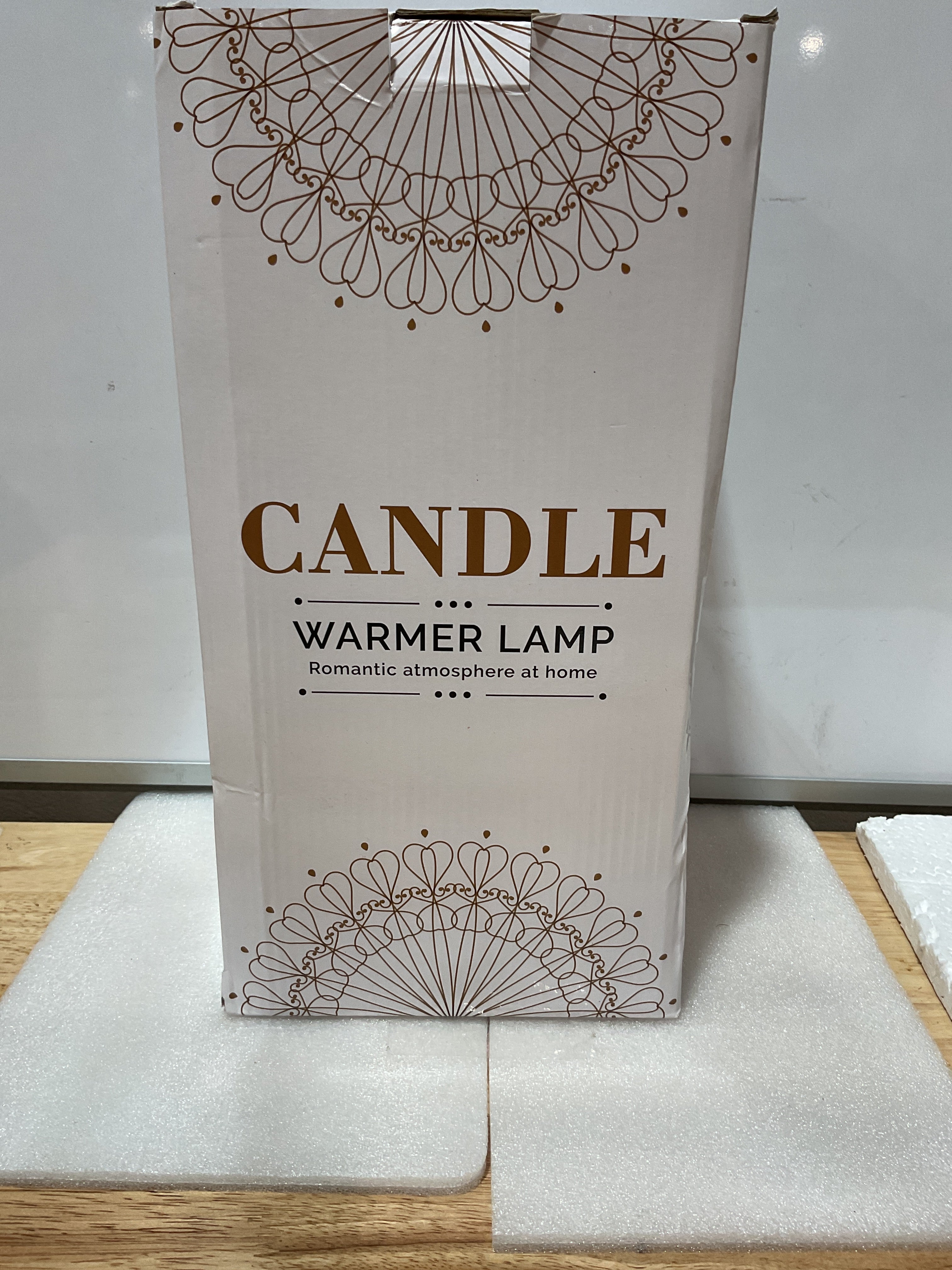 Mocalido Candle Warmer Lamp with Timer, Dimmable Adjustable Height Candle Warmer, Gifts for Mom Women, Morden Electric Candles Melter Warming Lamp, Black