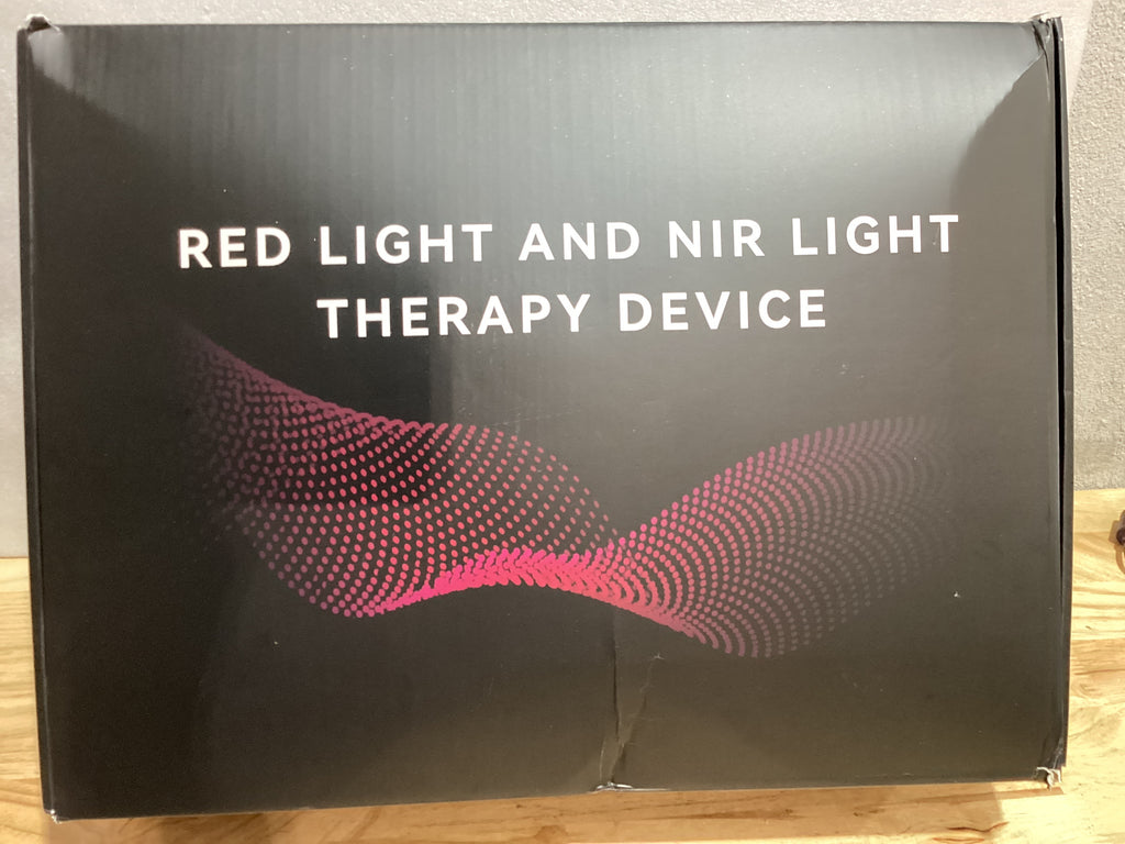 Terapia de luz roja para cara y cuerpo, lámpara de terapia de luz roja infrarroja con soporte LED de 660 nm de luz roja terapéutica y dispositivo de luz infrarroja de 850 nm para el cuerpo
