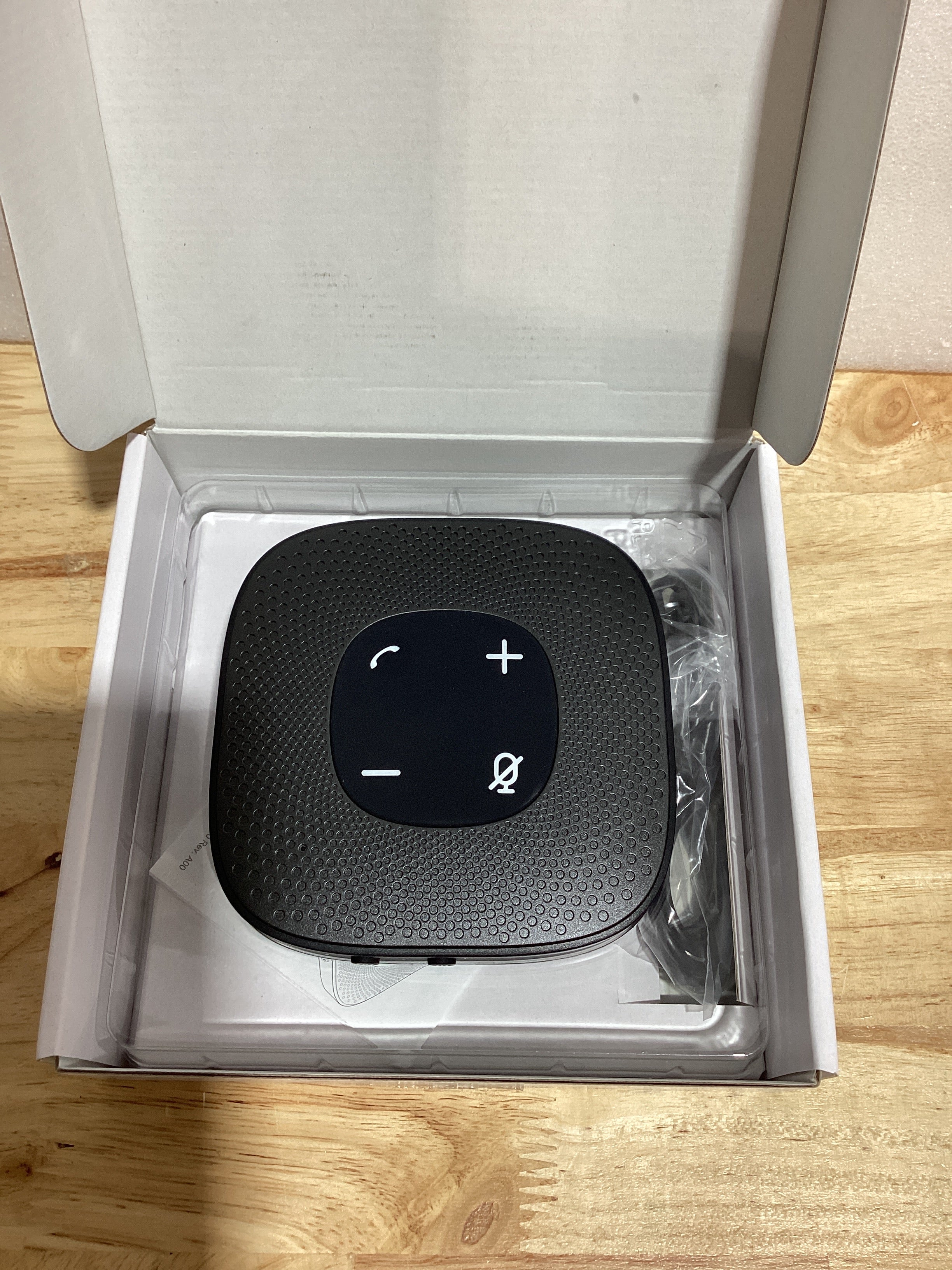 Cyber Acoustics SP-2000 – Altavoz para Conferencias USB y Bluetooth con Micrófono 360° Cancelación de Ruido