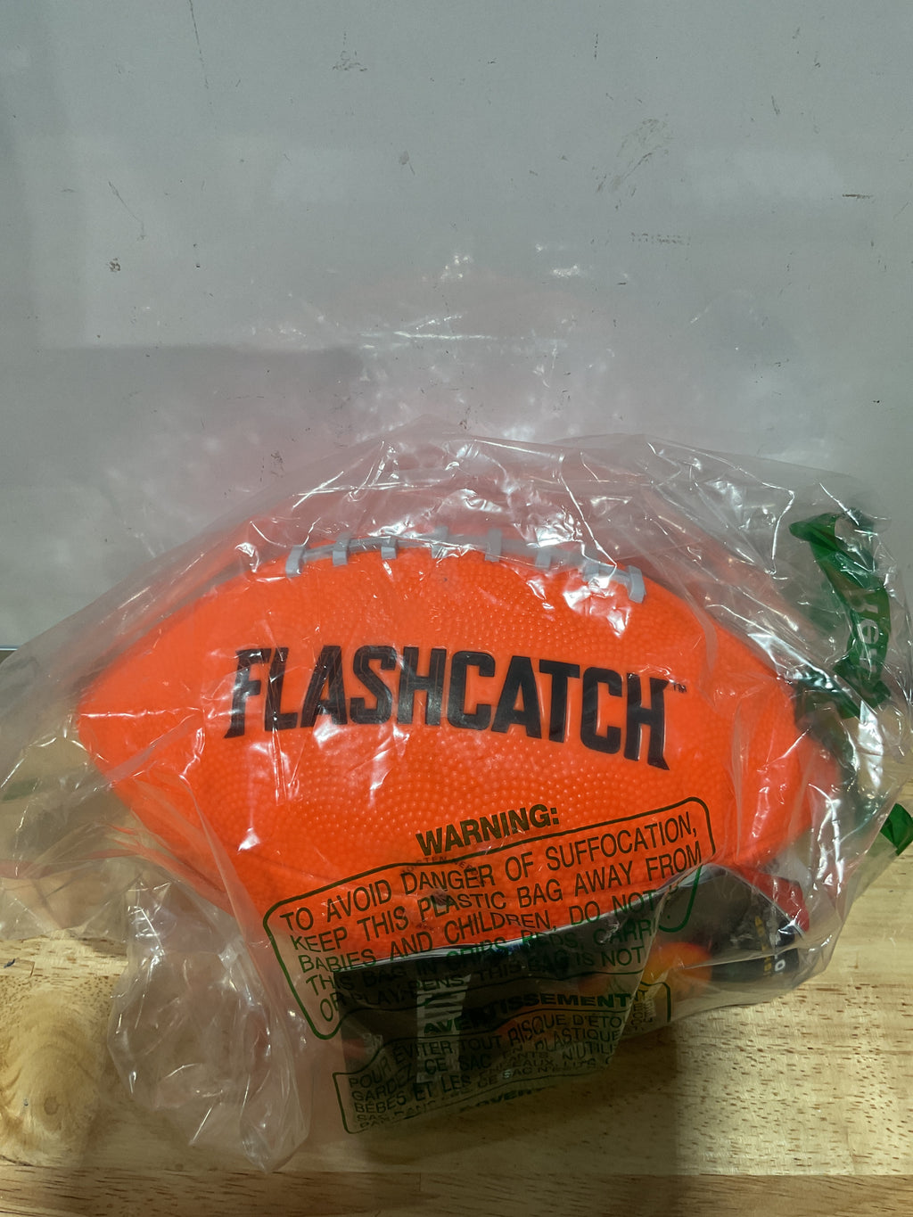 Balón de Fútbol Americano LED FlashCatch — Brilla en la Oscuridad, Talla 6