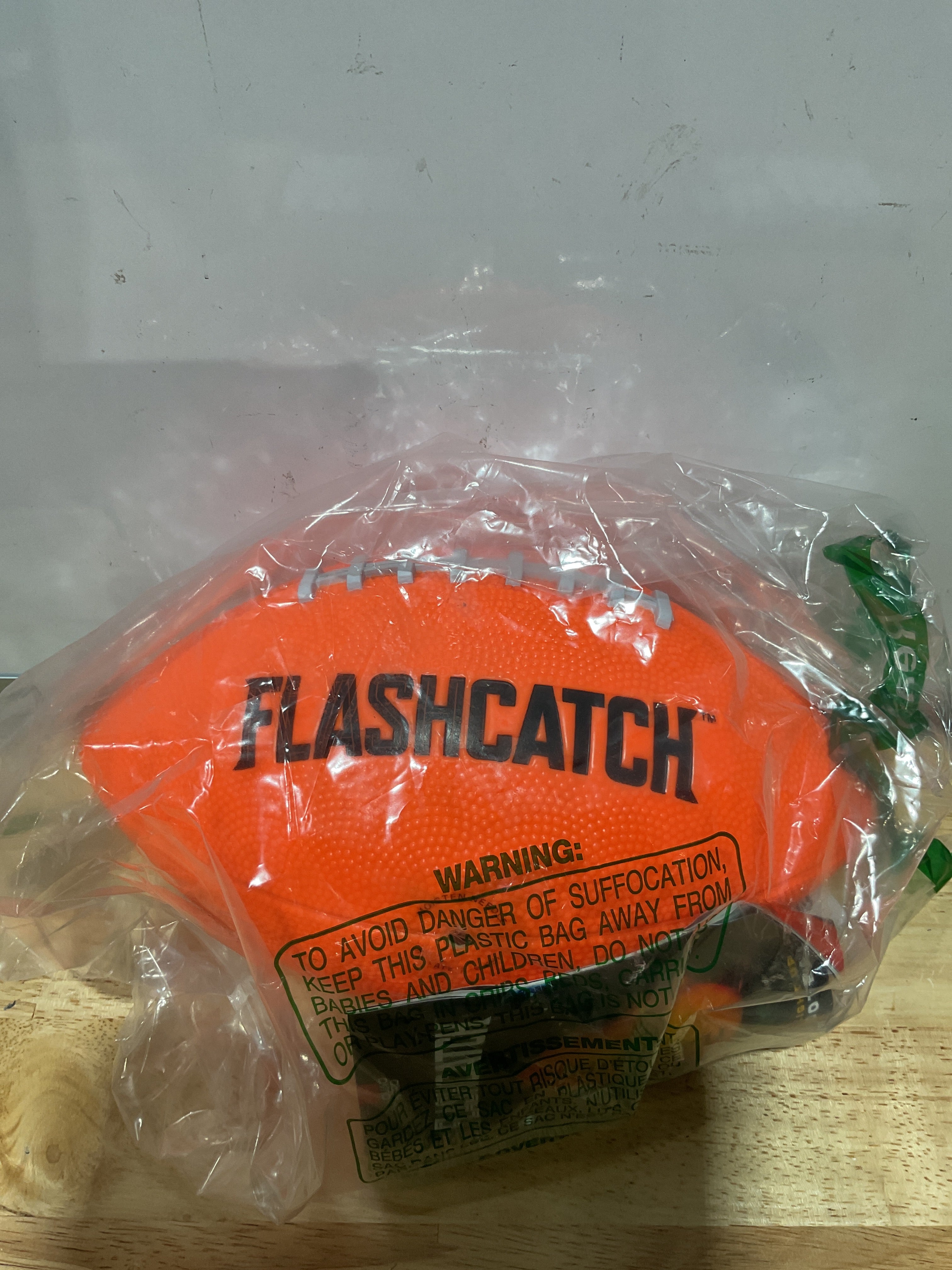 Balón de Fútbol Americano LED FlashCatch — Brilla en la Oscuridad, Talla 6
