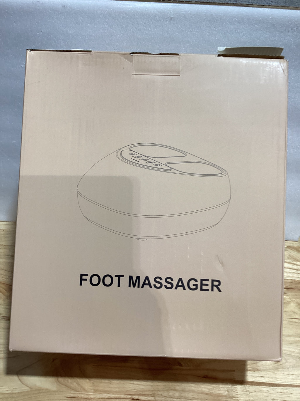 QXC Masajeador de Pies Shiatsu — Calor Terapeútico, Amasado Profundo y Diseño Ergonómico para Alivio Total