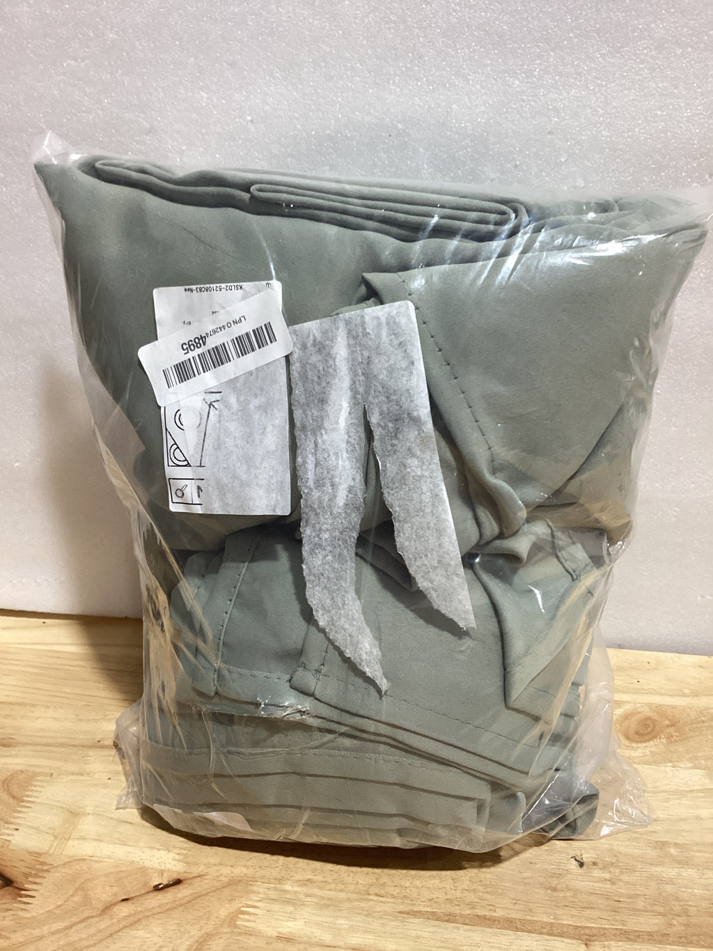 Cortinas Blackout NICETOWN — 2 Paneles Verde Salvia, 132 x 274 cm (52" x 108"), Oscurecimiento Total