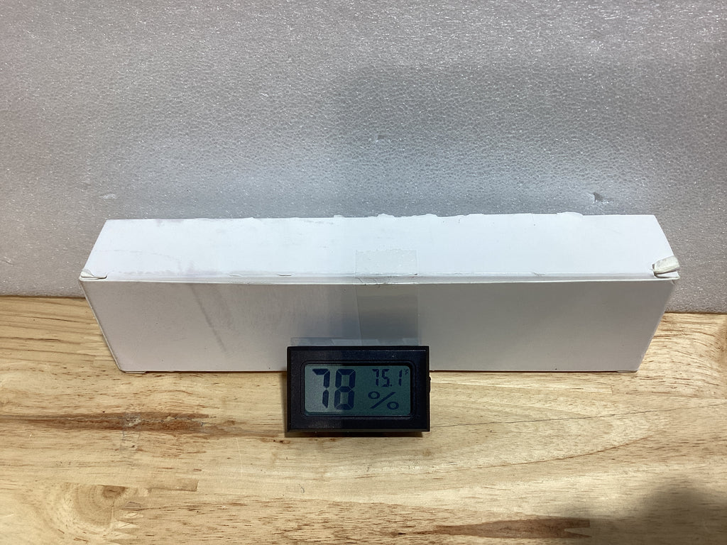 Termómetro Higrómetro Digital Pgzsy – Pack de 12 Mini Medidores de Temperatura y Humedad con LCD