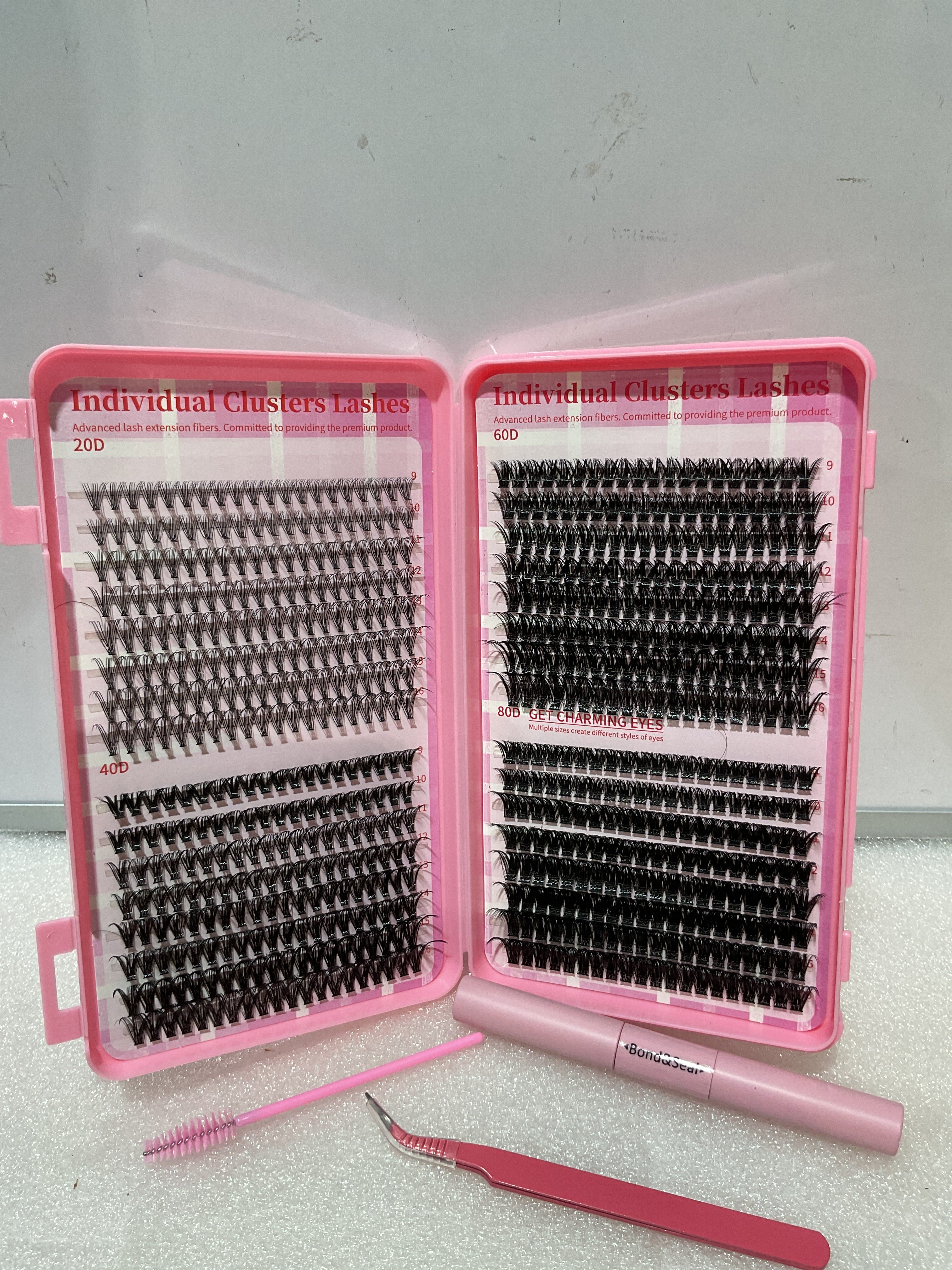 Kit Profesional de Pestañas – Extensiones y Aplicación Completa