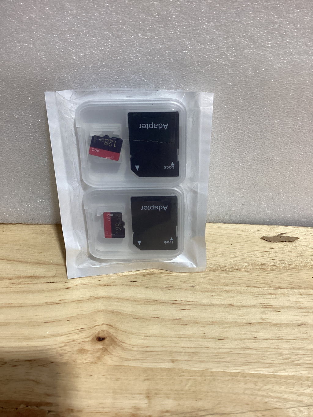 Pack 2 Tarjetas MicroSD 128GB Clase 10 con Adaptador — Alta Velocidad para Tablet, Drone y Cámara
