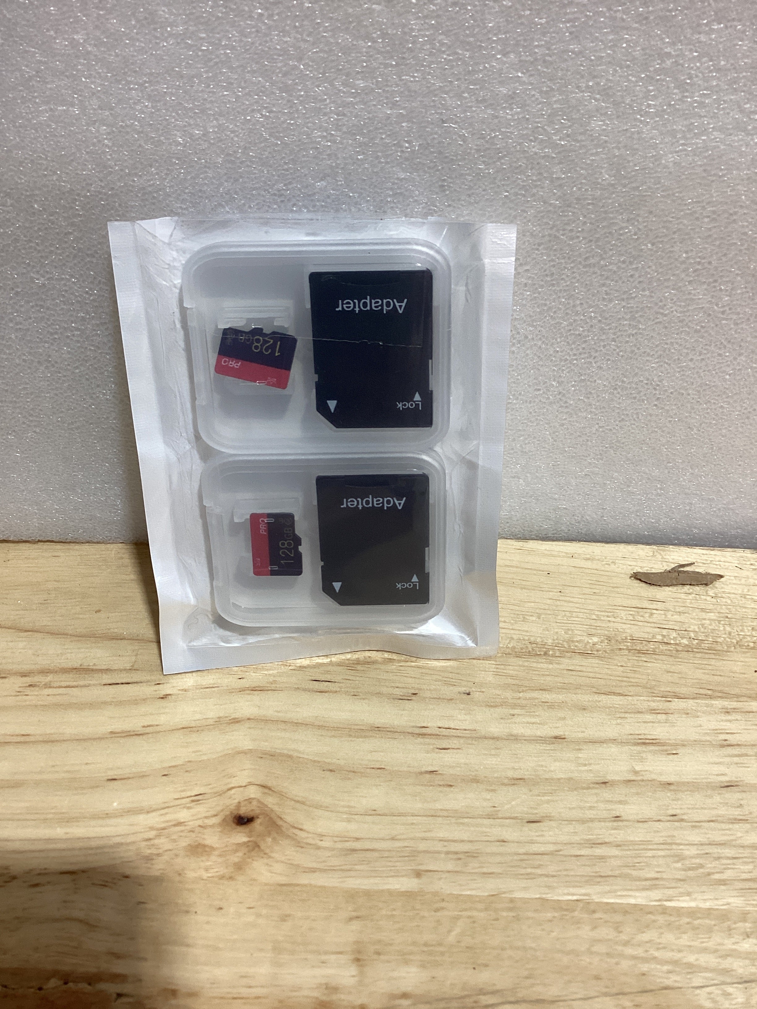 Pack 2 Tarjetas MicroSD 128GB Clase 10 con Adaptador — Alta Velocidad para Tablet, Drone y Cámara