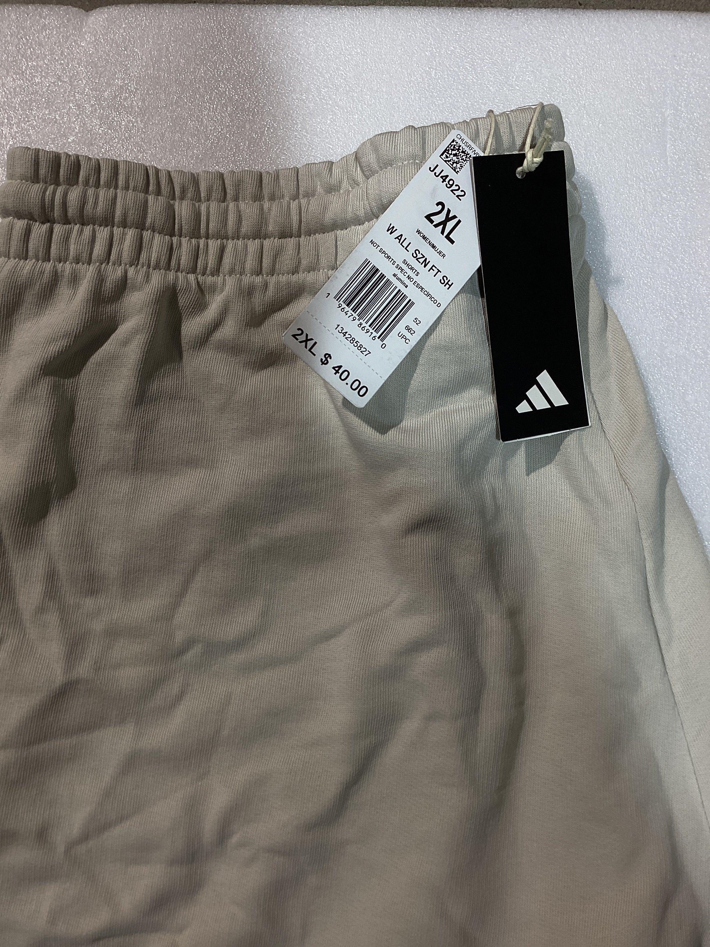 Pantalones cortos Adidas WALL SZN FT SH JJ4922 para mujer, estilo deportivo