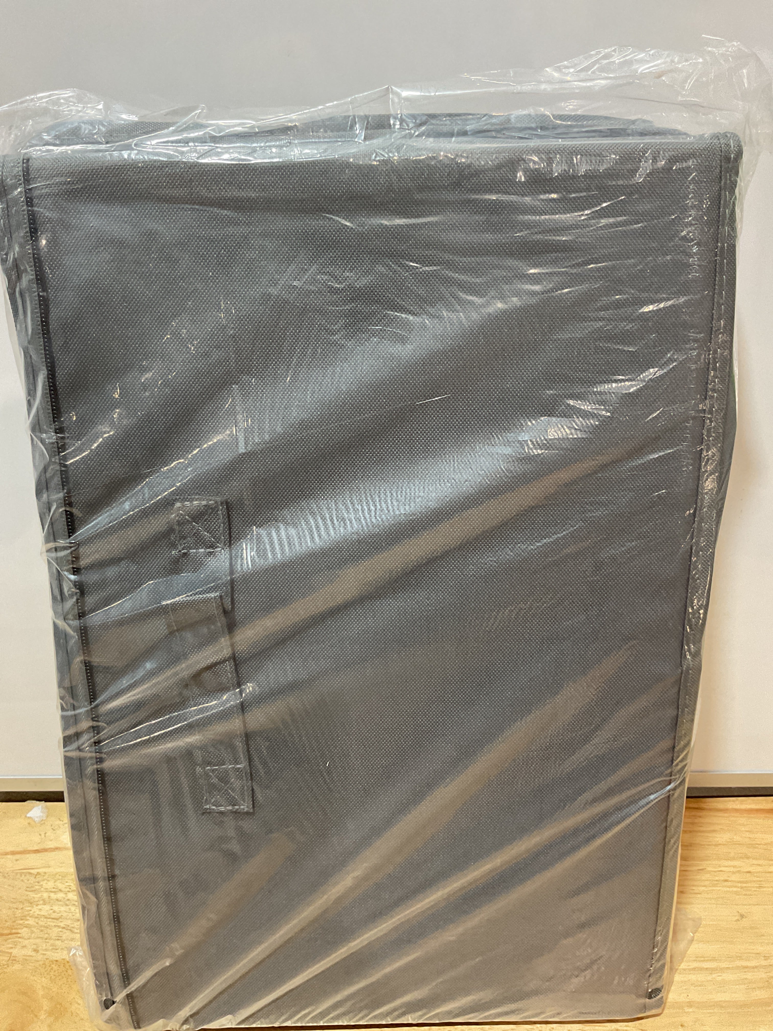 Organizador de Zapatos INSTY x2 – 32 Pares, Cubierta Transparente, Gris