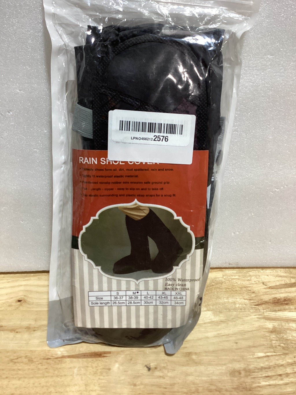 Cubre Botas Impermeables para Moto TALLA MEDIUM — Suela Reforzada, Reflector y Antideslizante, Reutilizables