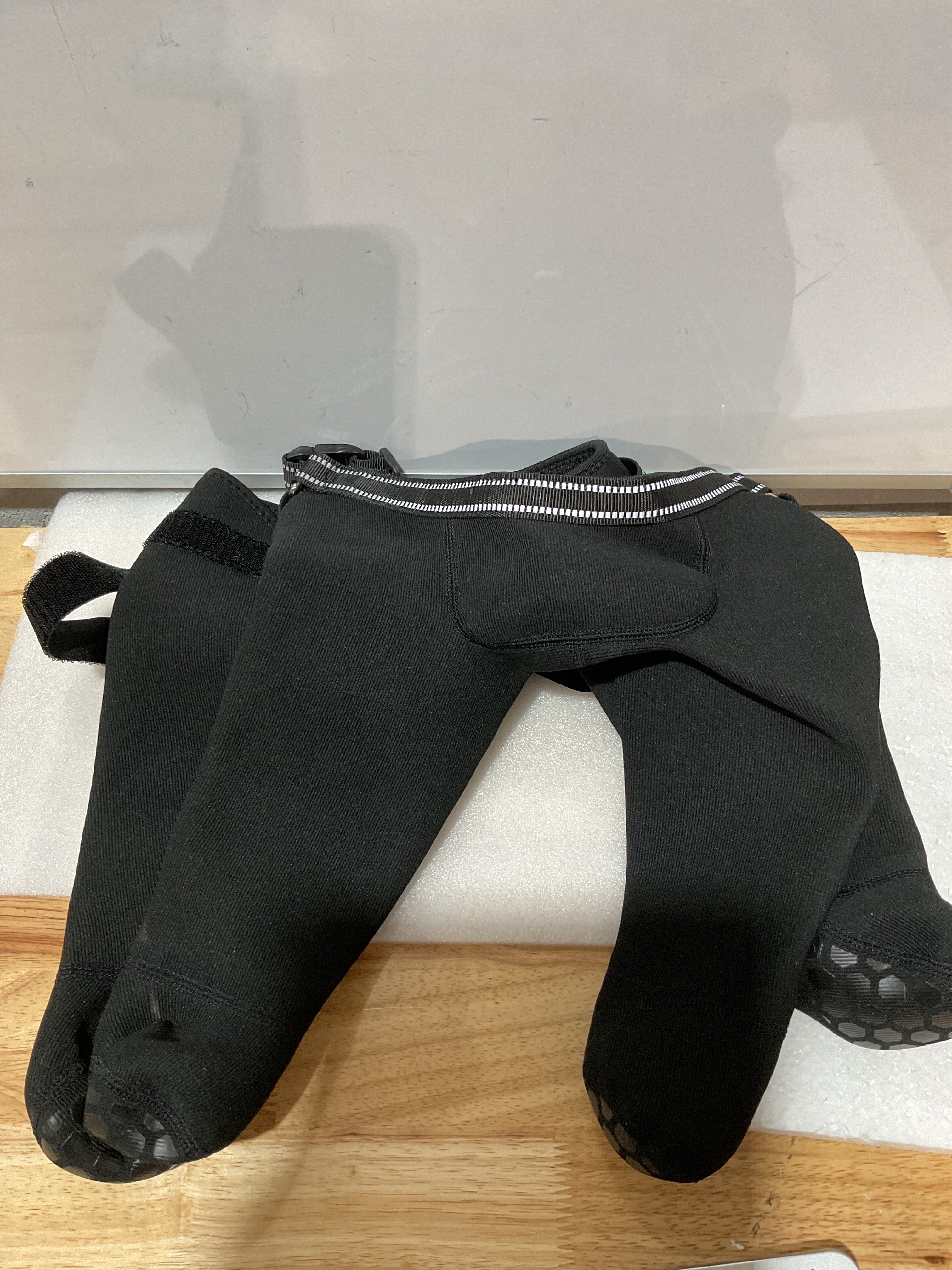Calcetines Protectores COODEO para Perros – Impermeables, Antideslizantes, Talla L (Negro)
