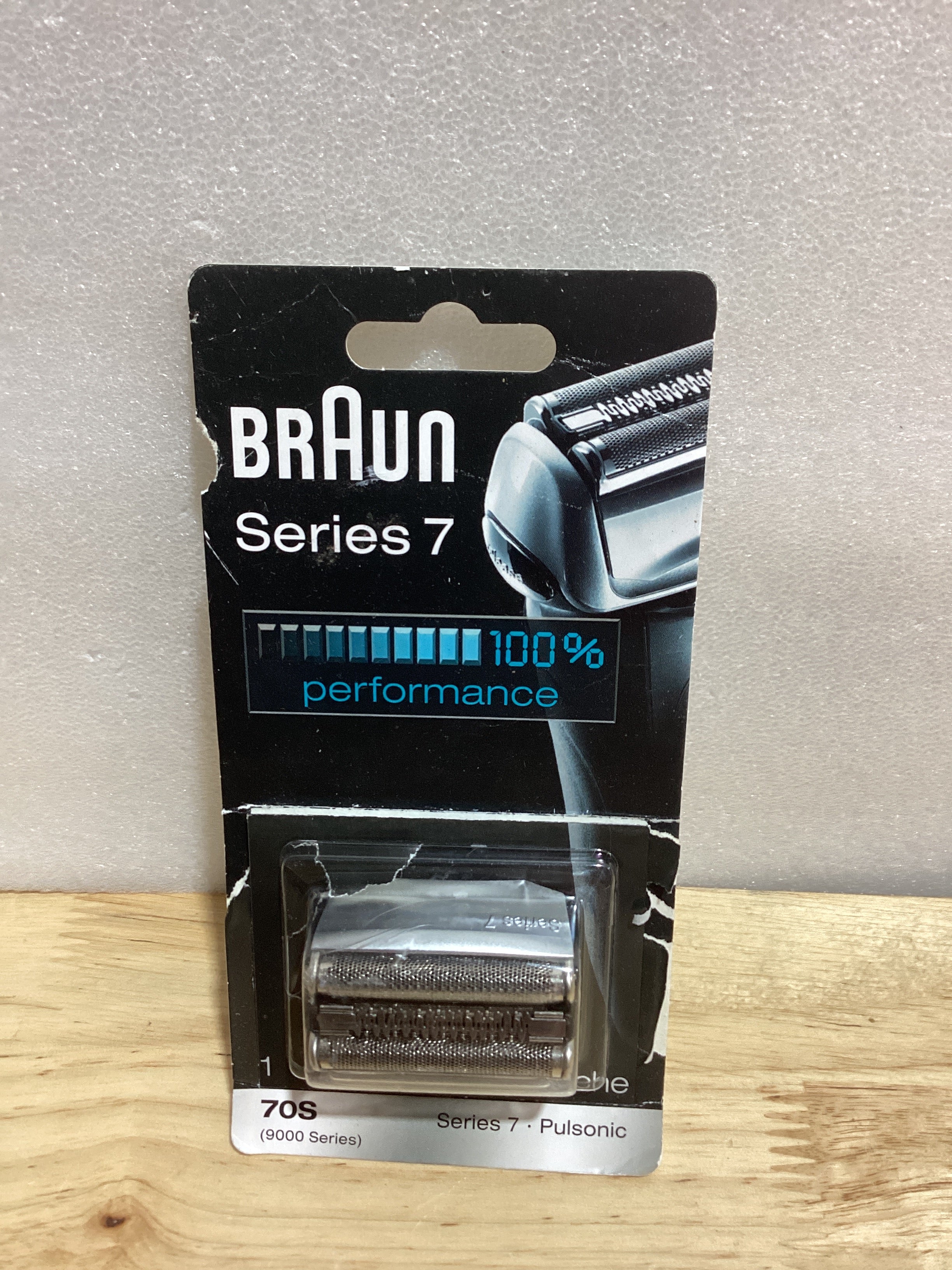 Braun Series 7 Cabezal de Repuesto 70S para Afeitadora Eléctrica – Cassette de Reemplazo, Color Plateado
