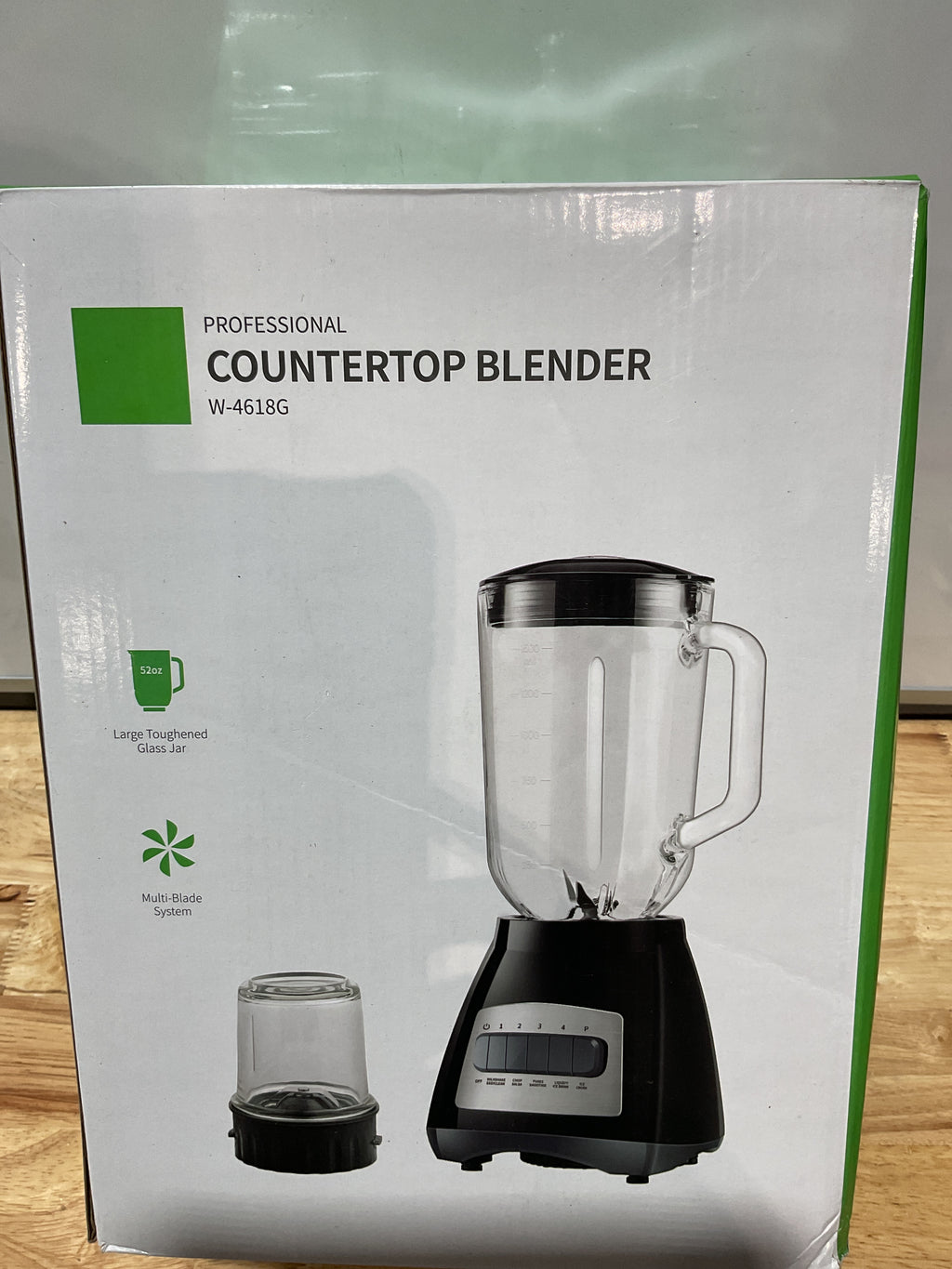Licuadora Multifuncional GDOR 700W — Jarra de Vidrio 52 Oz, 9 Funciones