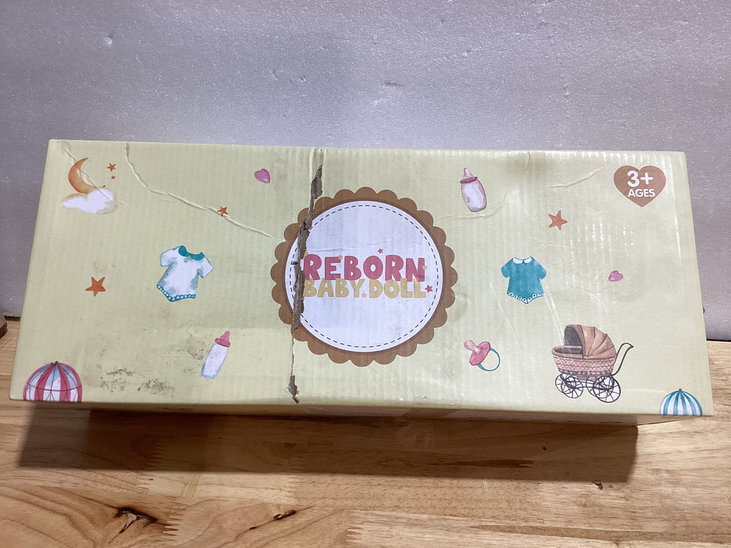 Muñeca Bebé Reborn BABESIDE 12 Pulgadas — Cuerpo Completo de Silicona, Realista con Peso, Recién Nacida, Con Accesorios