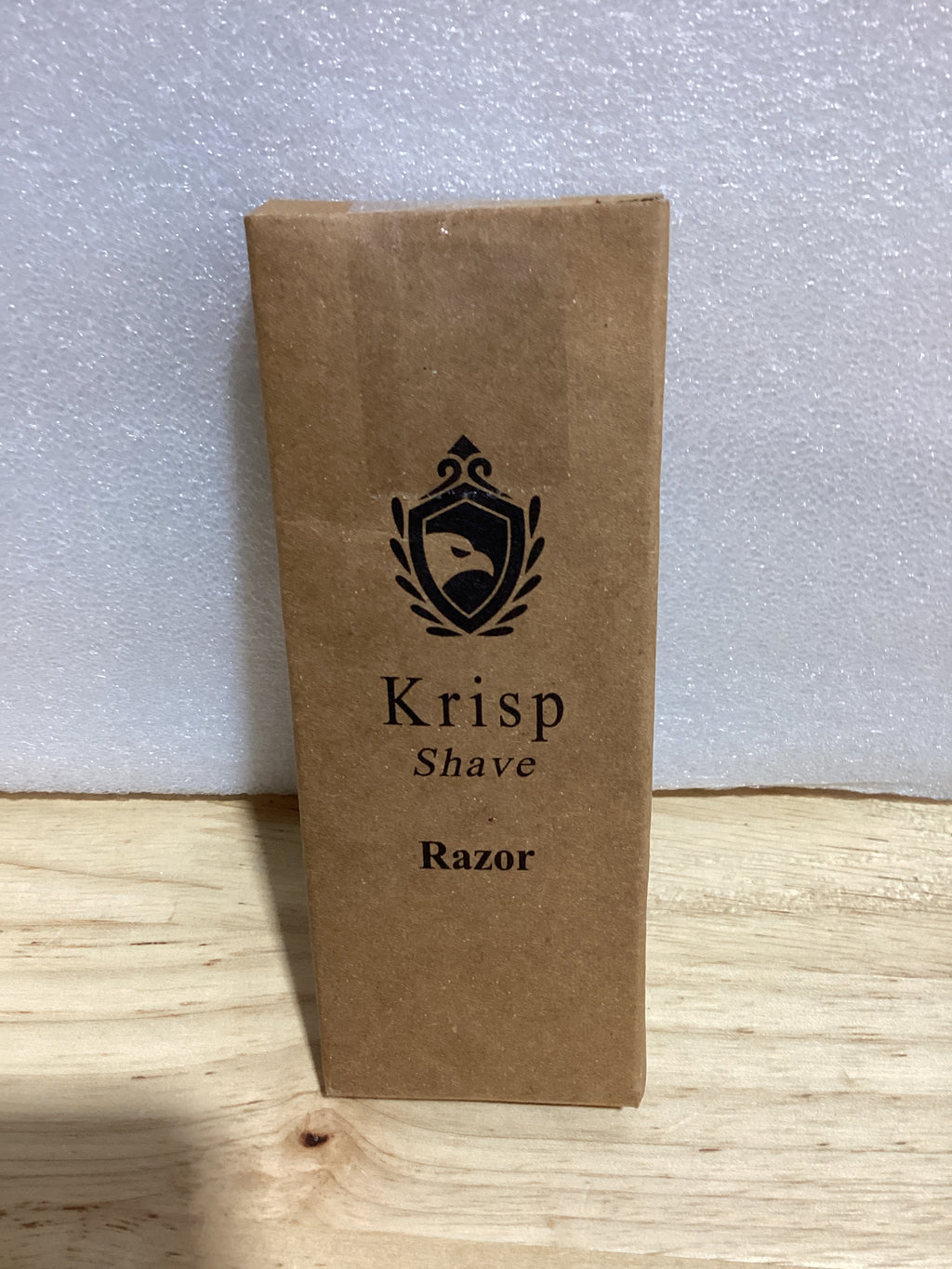 Navaja de Afeitar Profesional para Hombre - Krisp Beauty Straight Razor con 10 Hojas