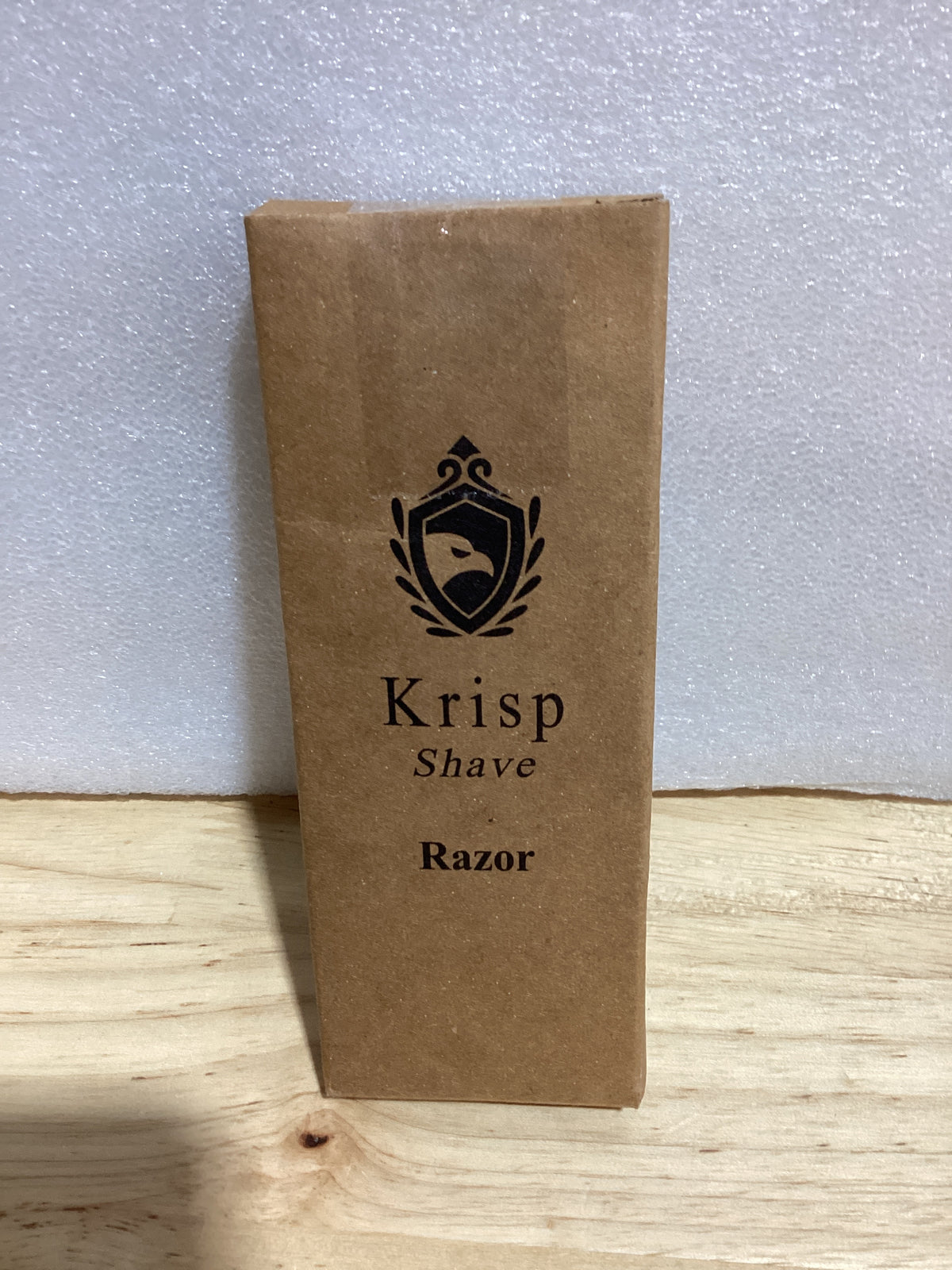 Navaja de Afeitar Profesional para Hombre - Krisp Beauty Straight Razor con 10 Hojas