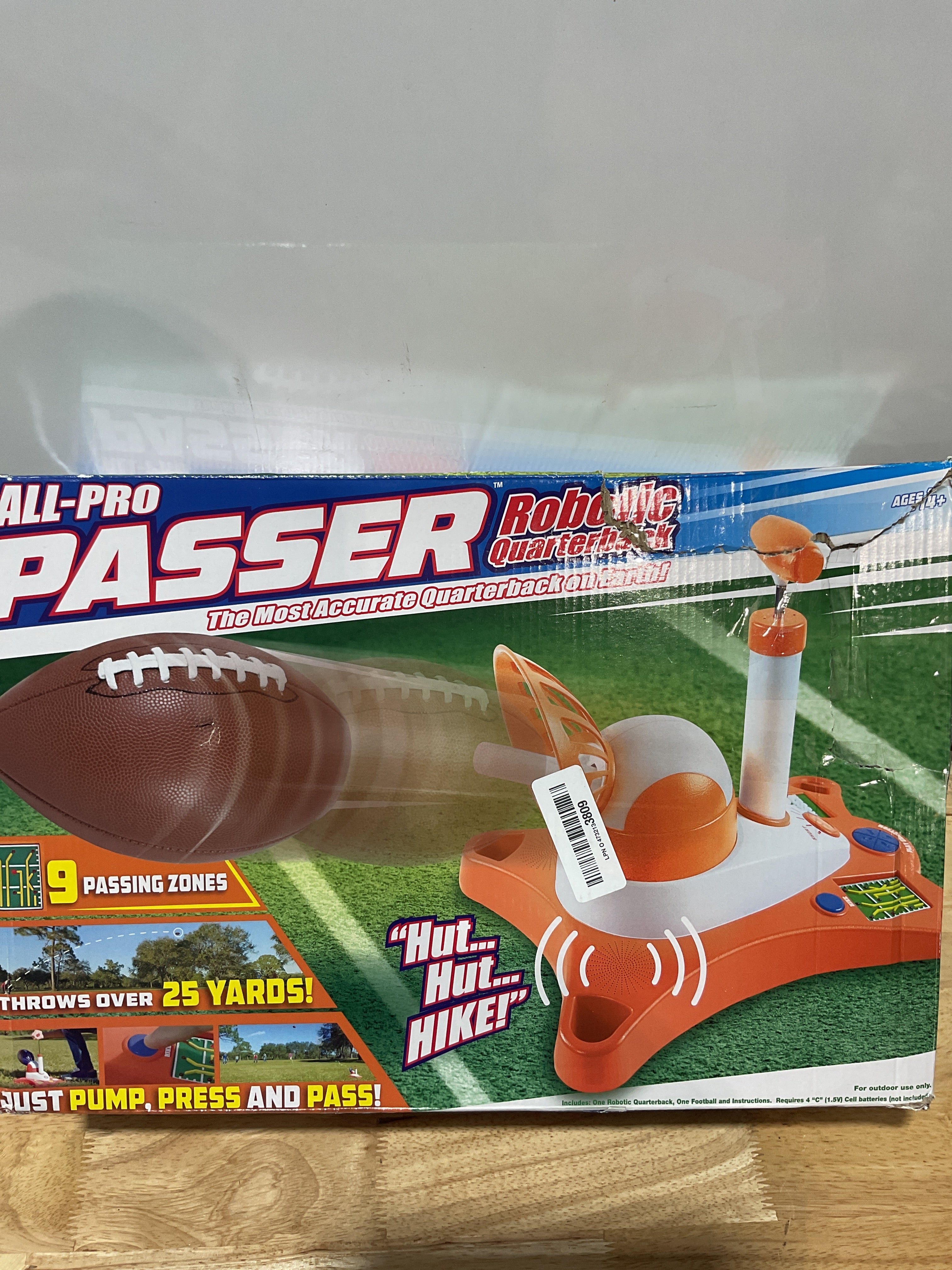 All Pro Passer Robótico – Máquina Lanzadora de Fútbol Americano para Niños