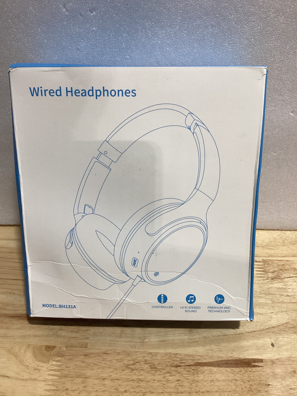 Audífonos USB-C con Cable Over-Ear — Cancelación Activa de Ruido, Mic HD, Plegables para iPhone, Samsung, iPad y Google Pixel