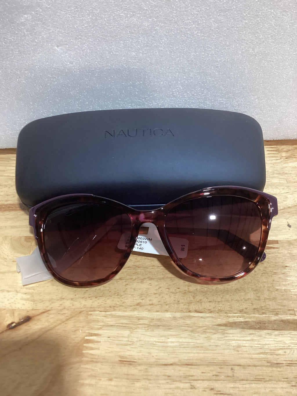 Nautica Gafas de Sol de Moda para Mujer Rx'able, NLS6003, Morado, 55-17-140, con Estuche